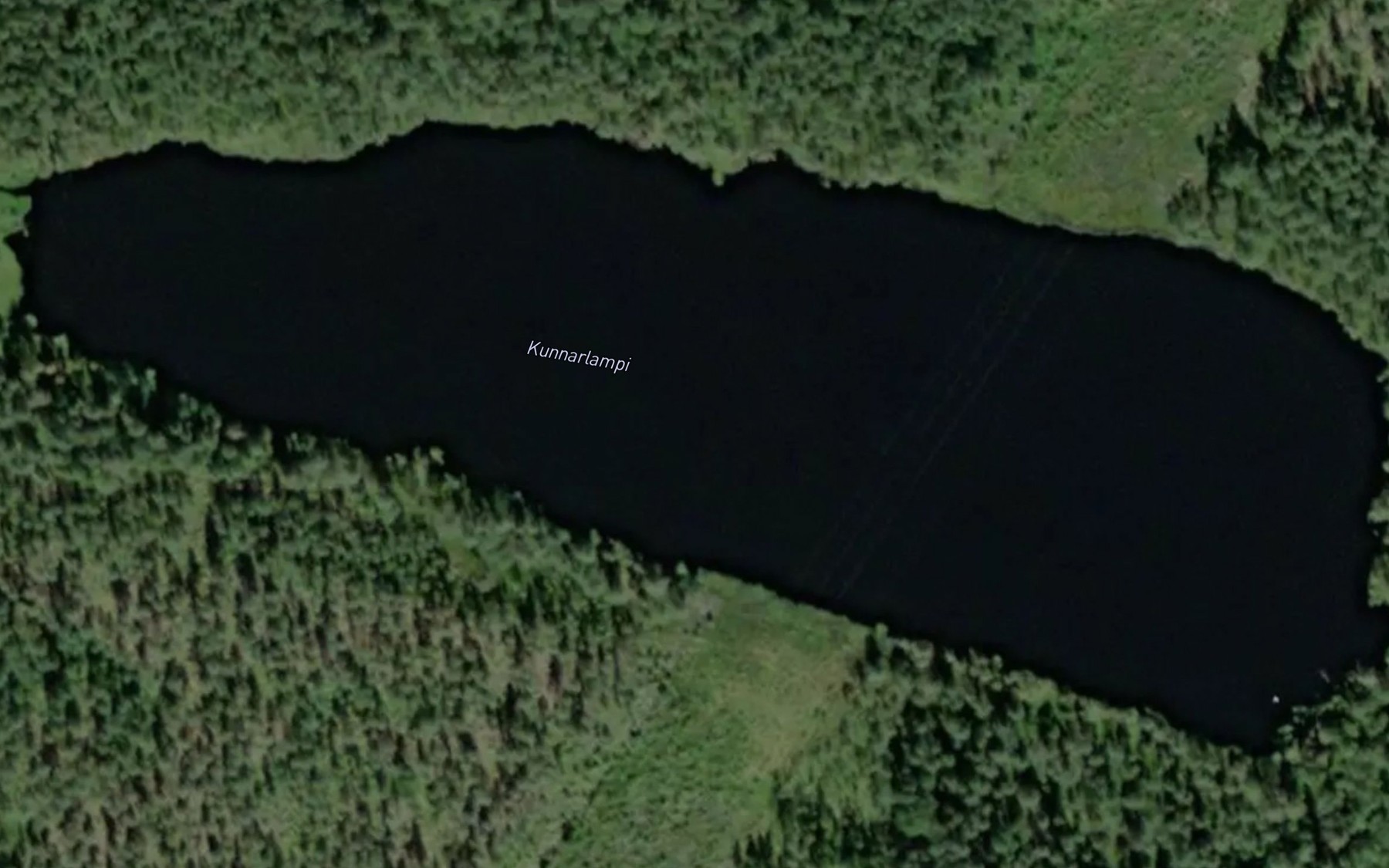 Satellite map of the Kunnarlampi