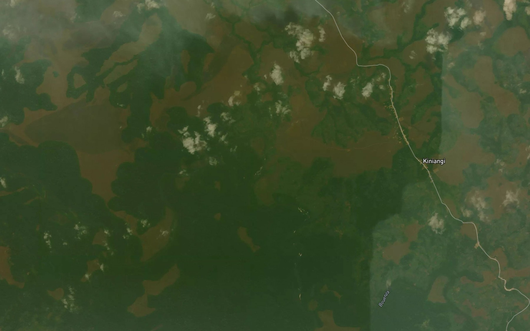 Satellite map of the Mousege