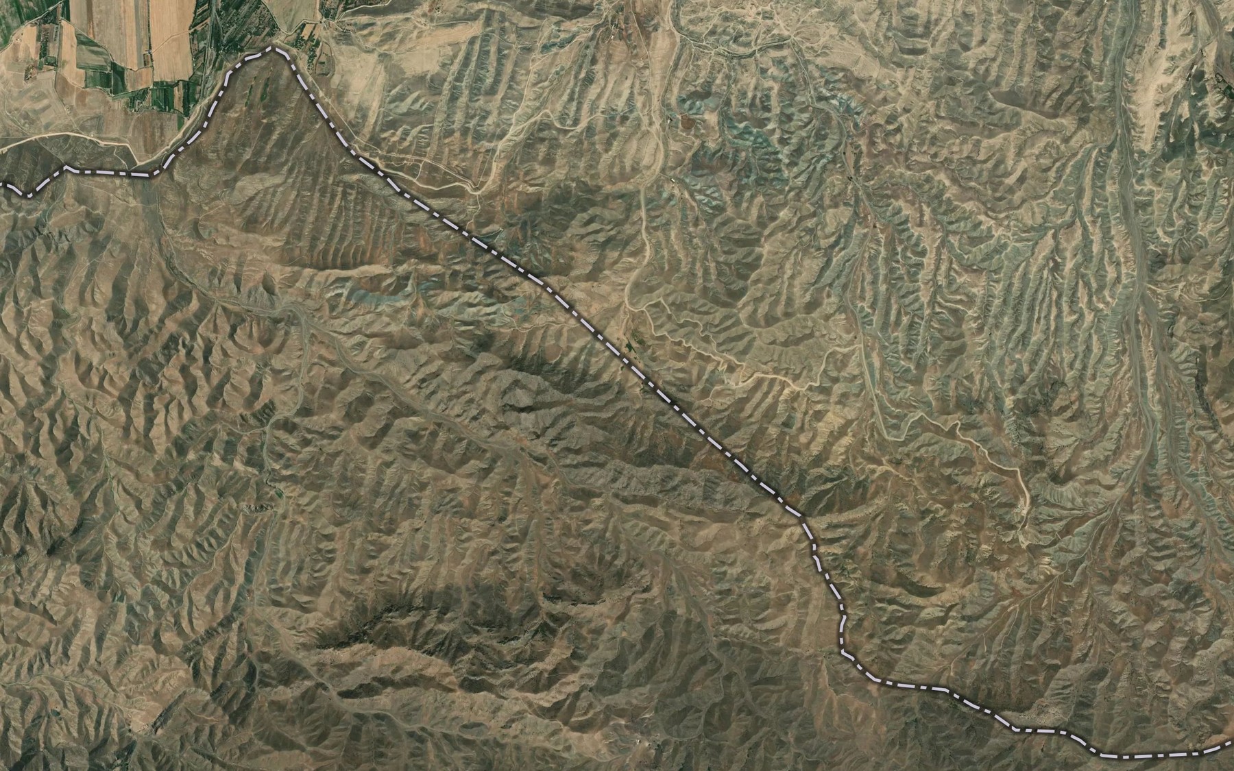 Satellite map of the Rodnik Merganbulak