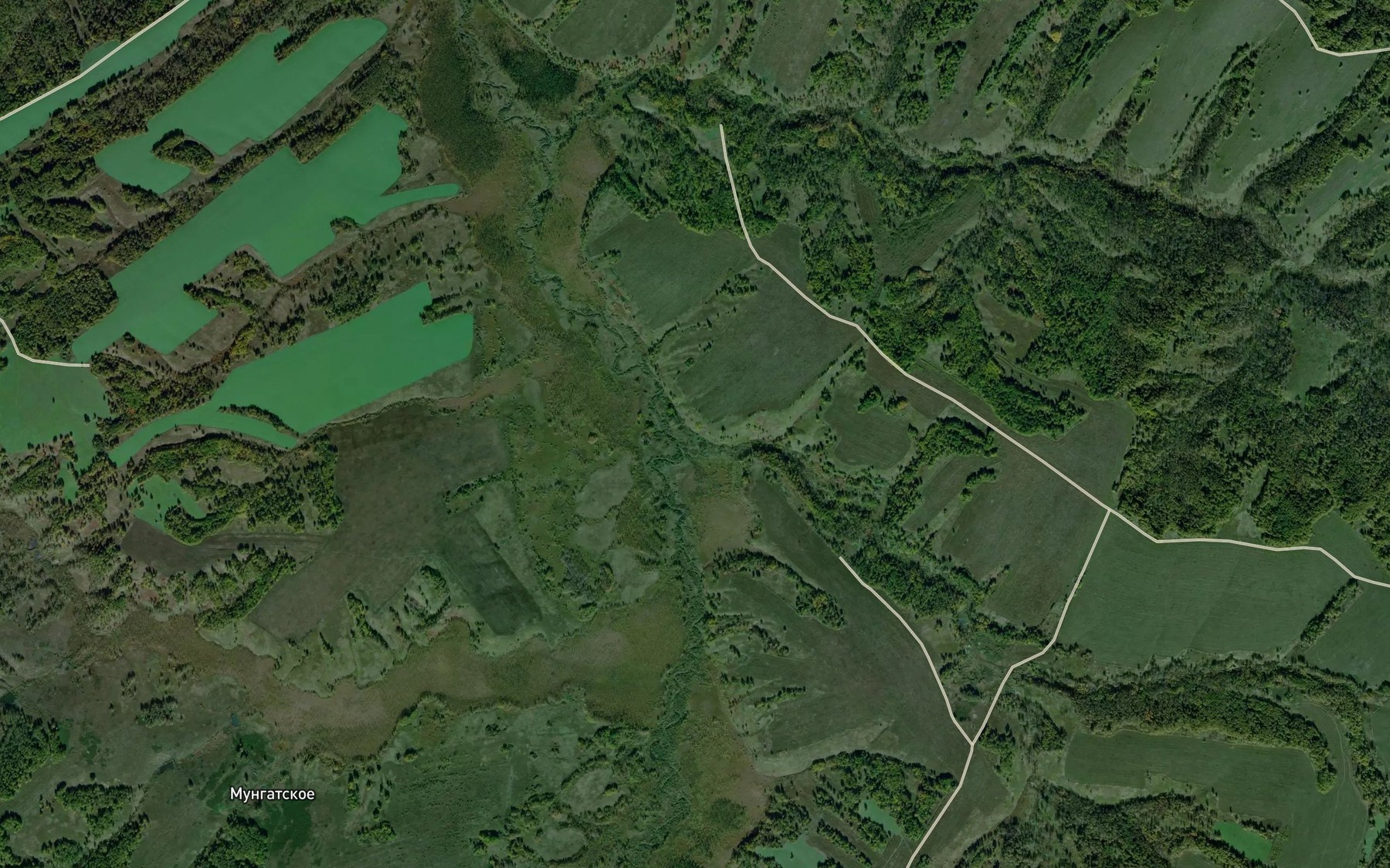 Satellite map of the Tashka Pervaya