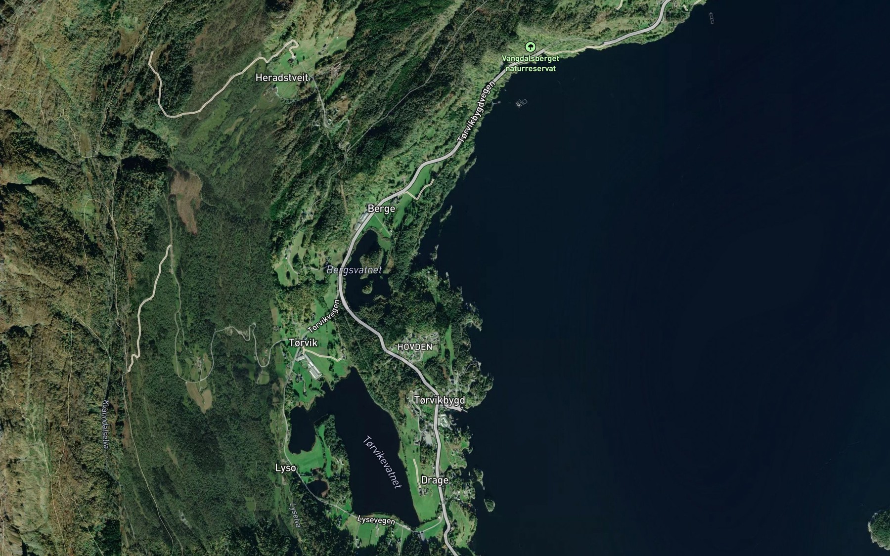 Satellite map of the Banketunnevik