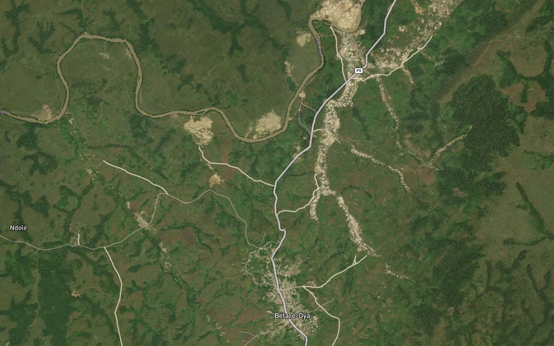 Satellite map of the Bedere