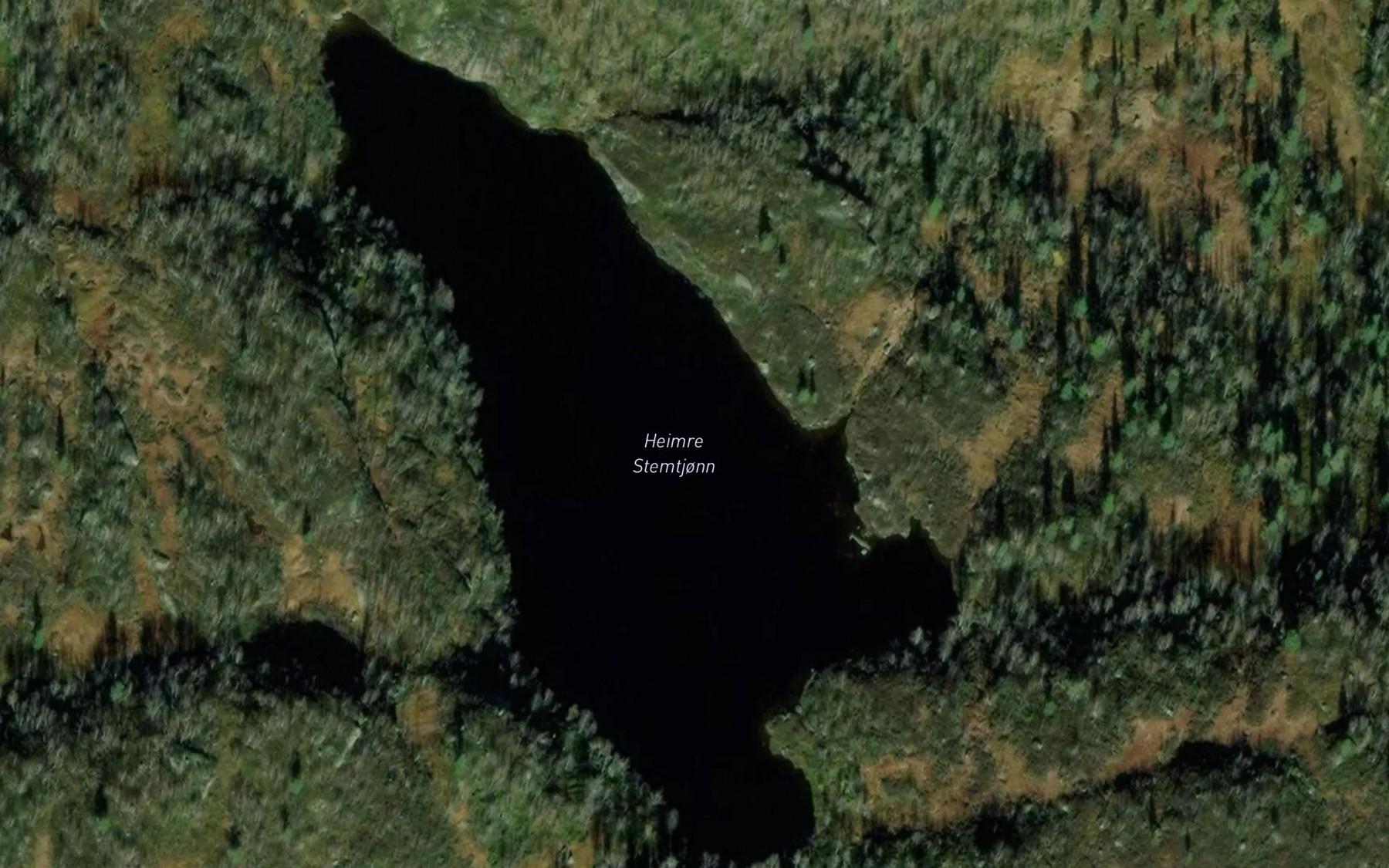 Satellite map of the Heimre Stemtjonn