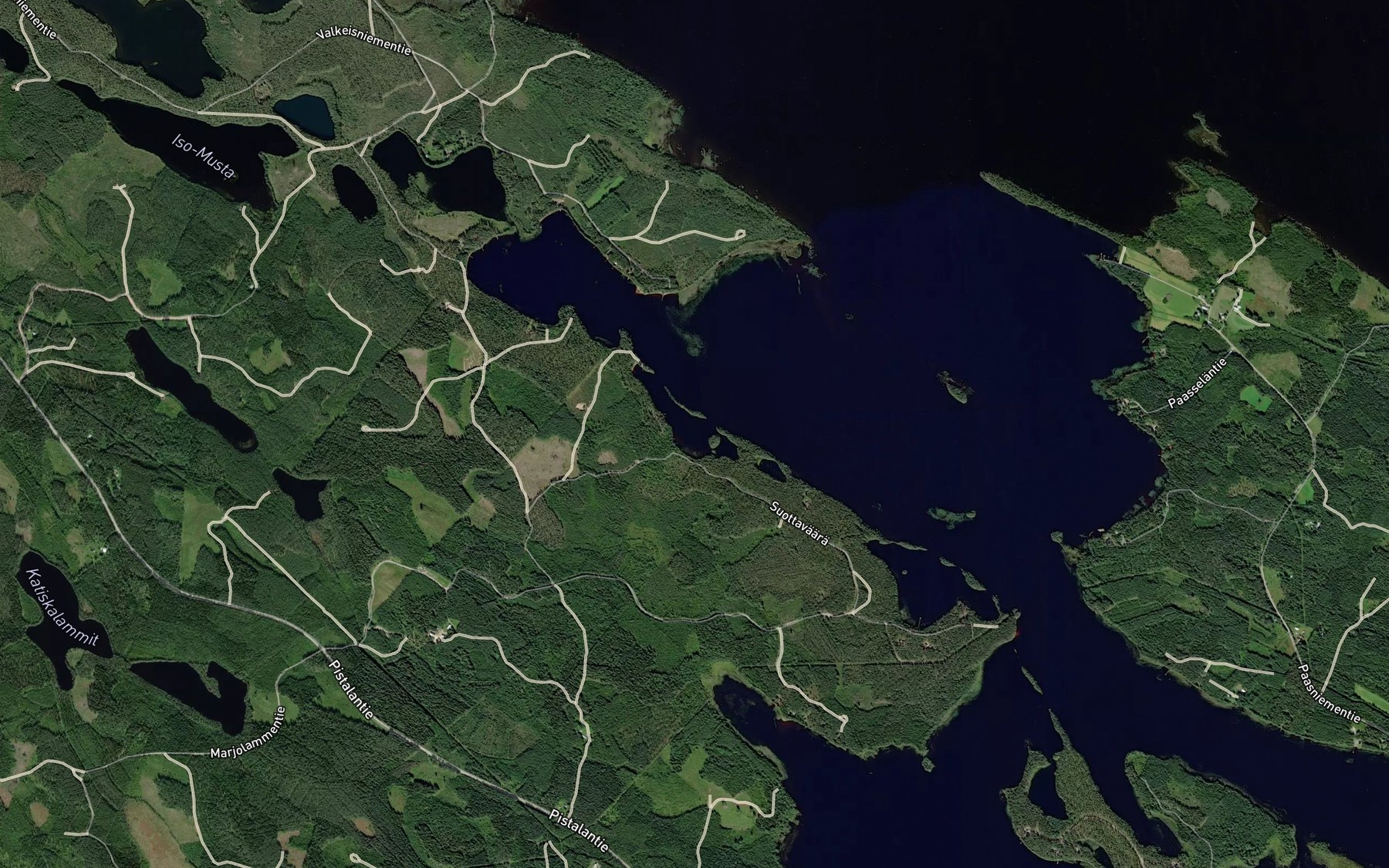 Satellite map of the Suottavaara