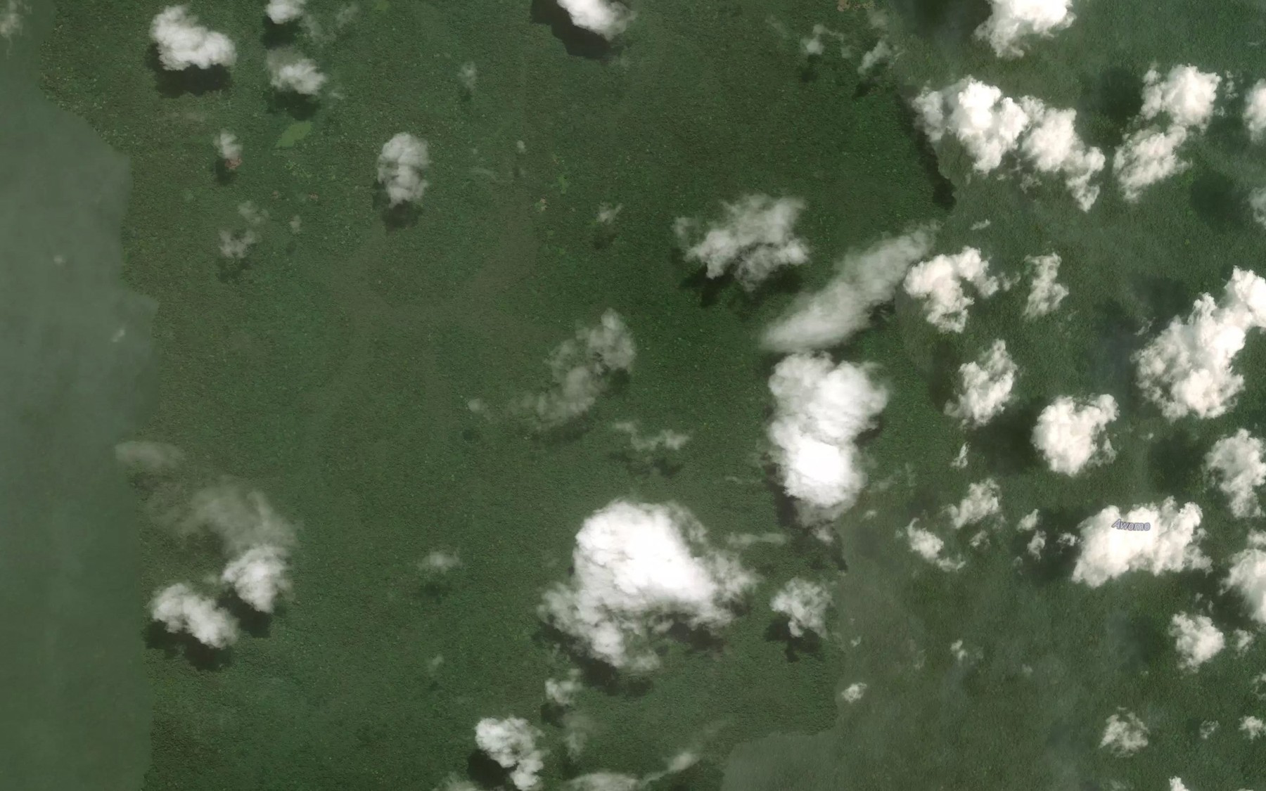 Satellite map of the Otong Boka
