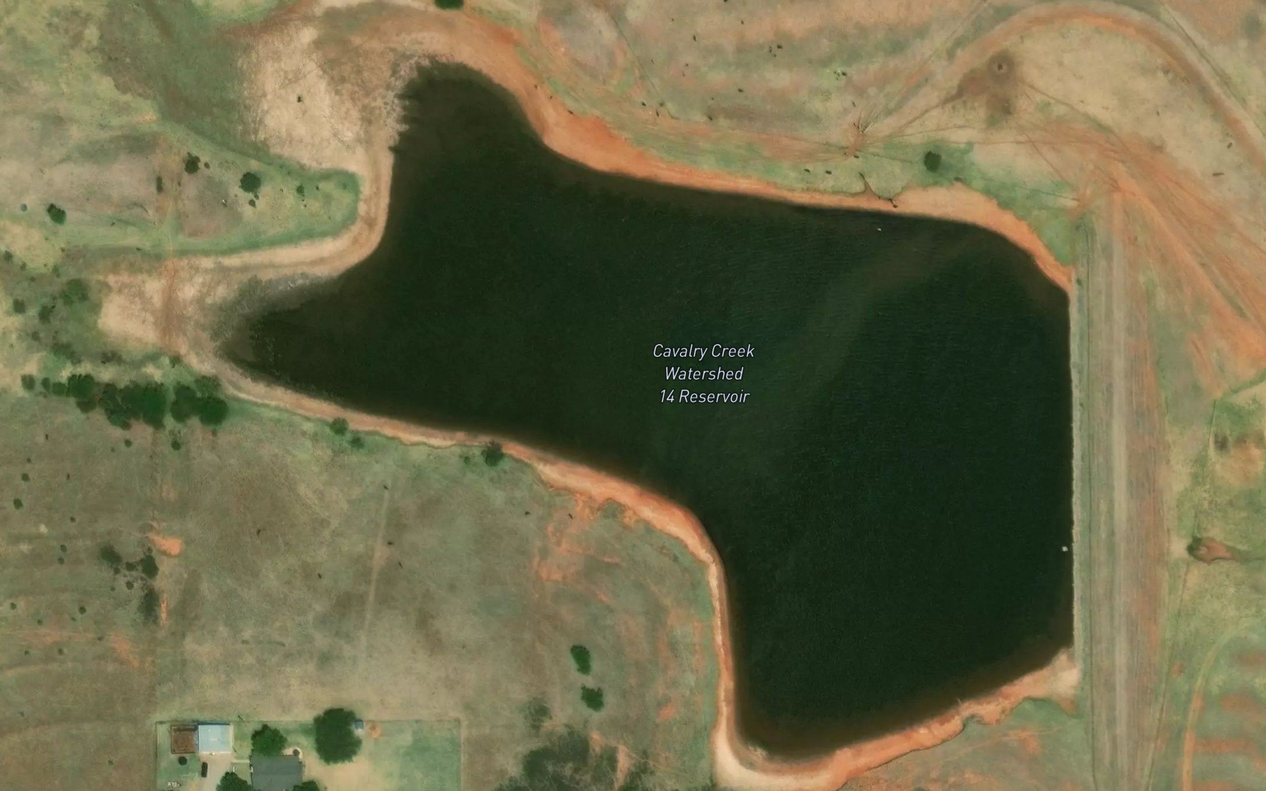 Cavalry Creek Watershed 14 Reservoir