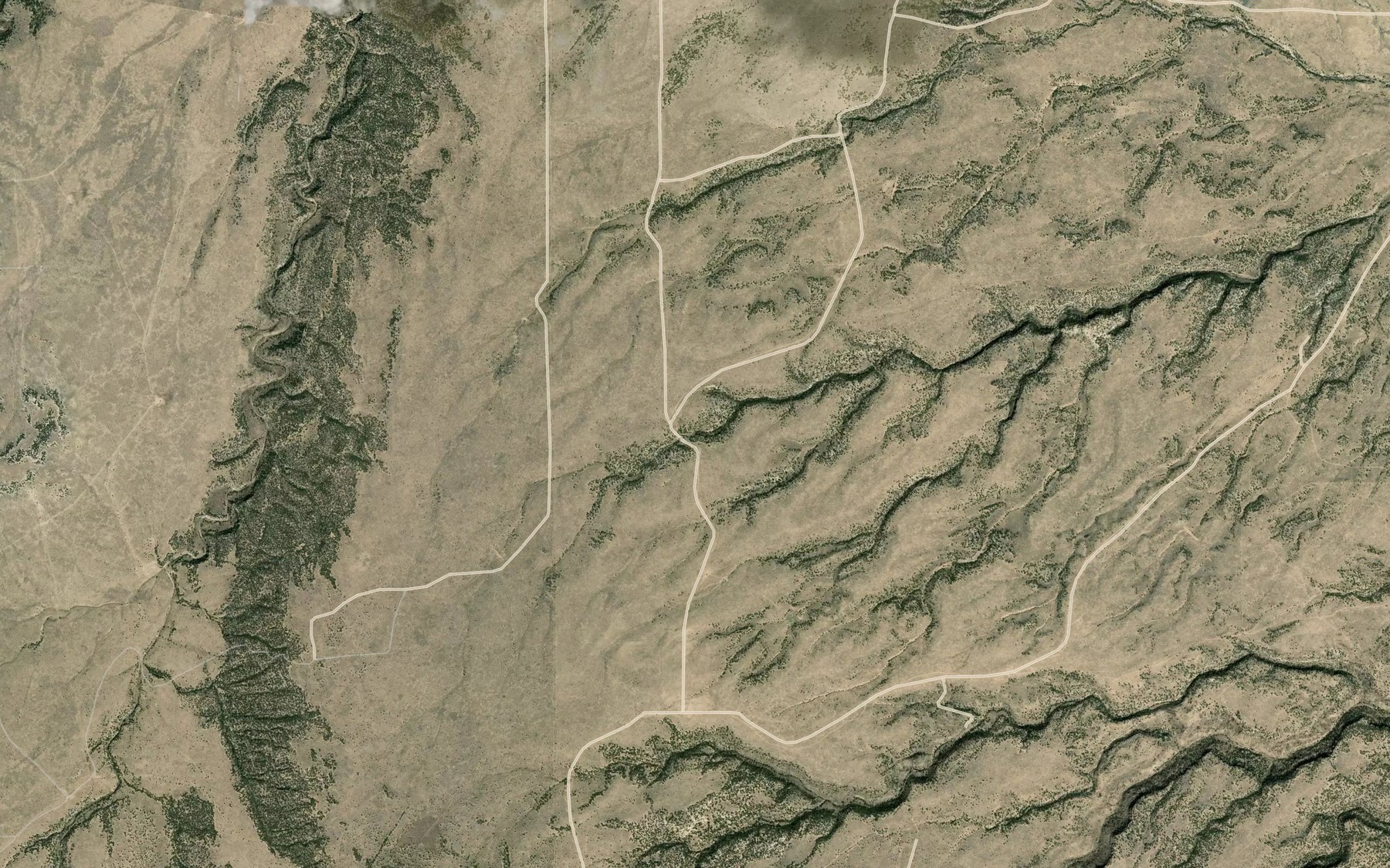 Satellite map of the South Peck Spring