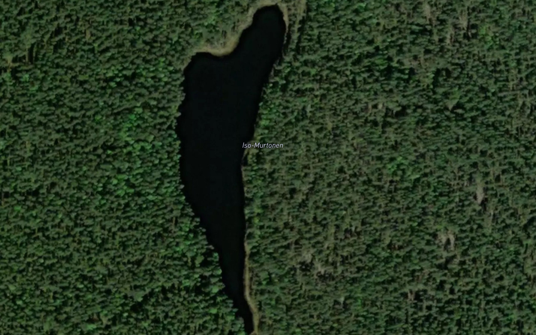 Satellite map of the Iso-Murtonen
