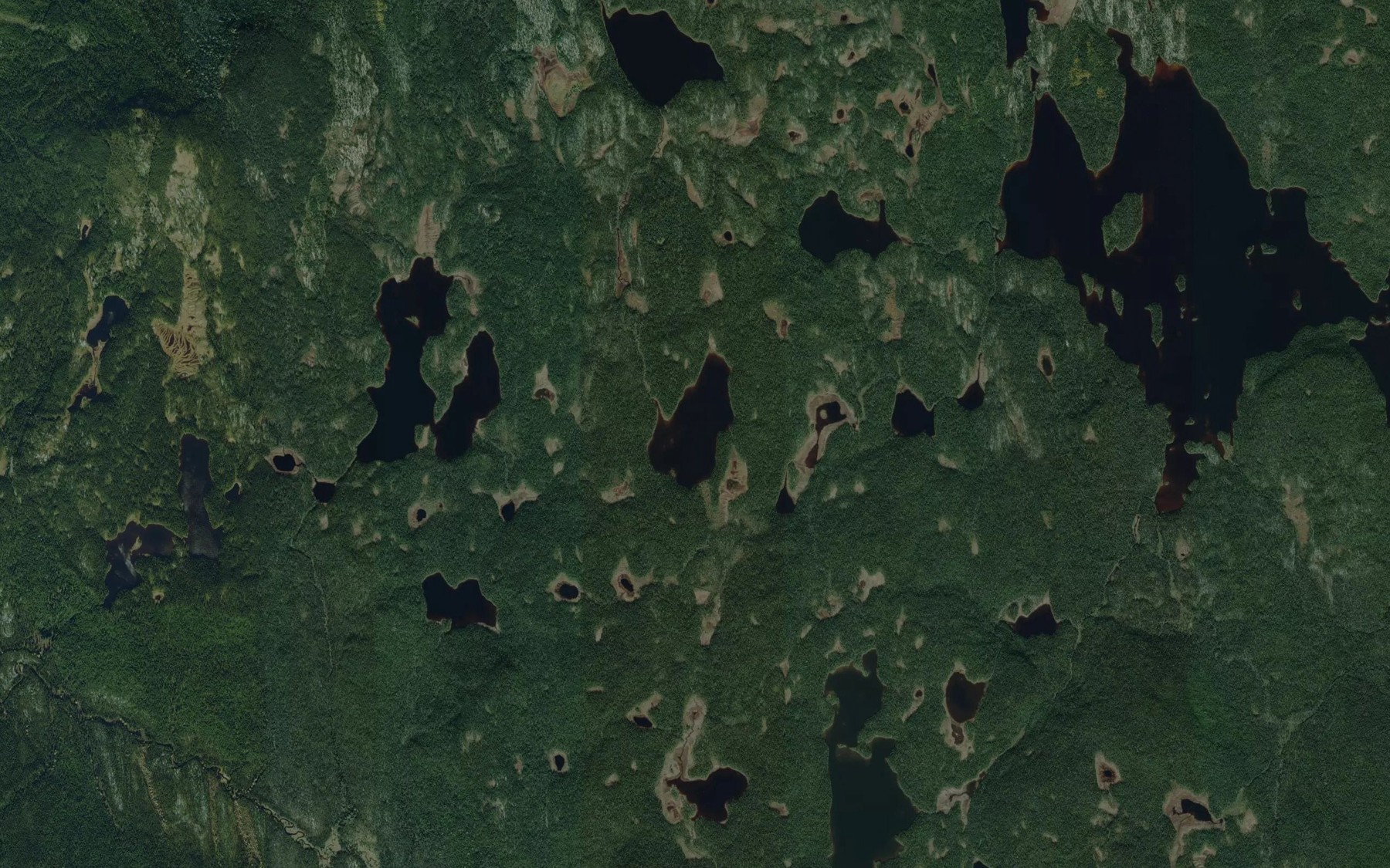 Satellite map of the Lac de la Defense