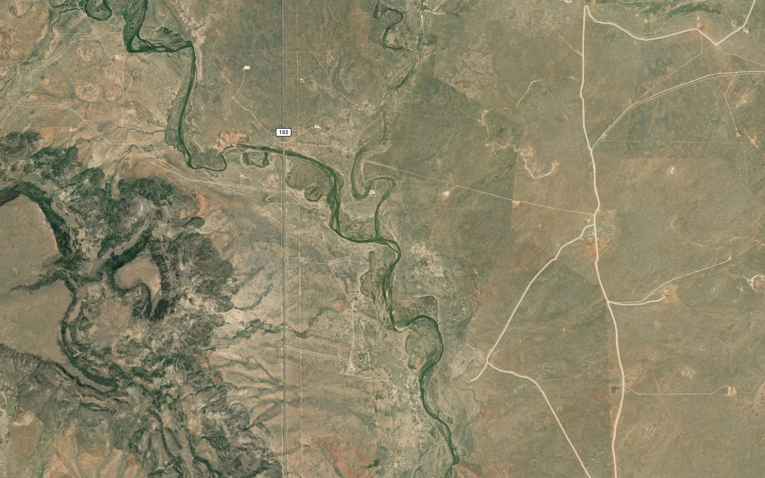 Bueyeros Creek