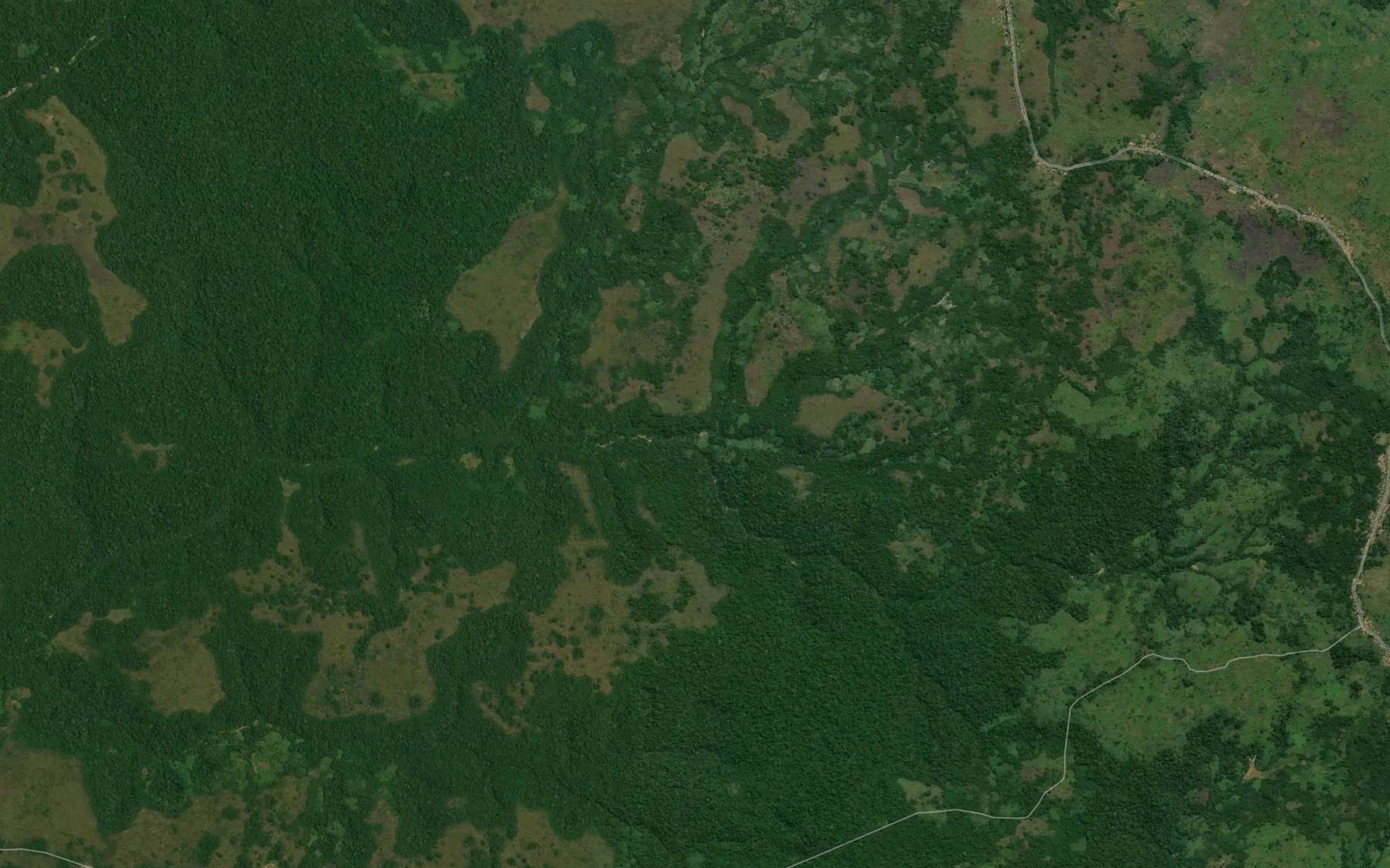 Satellite map of the Katomba