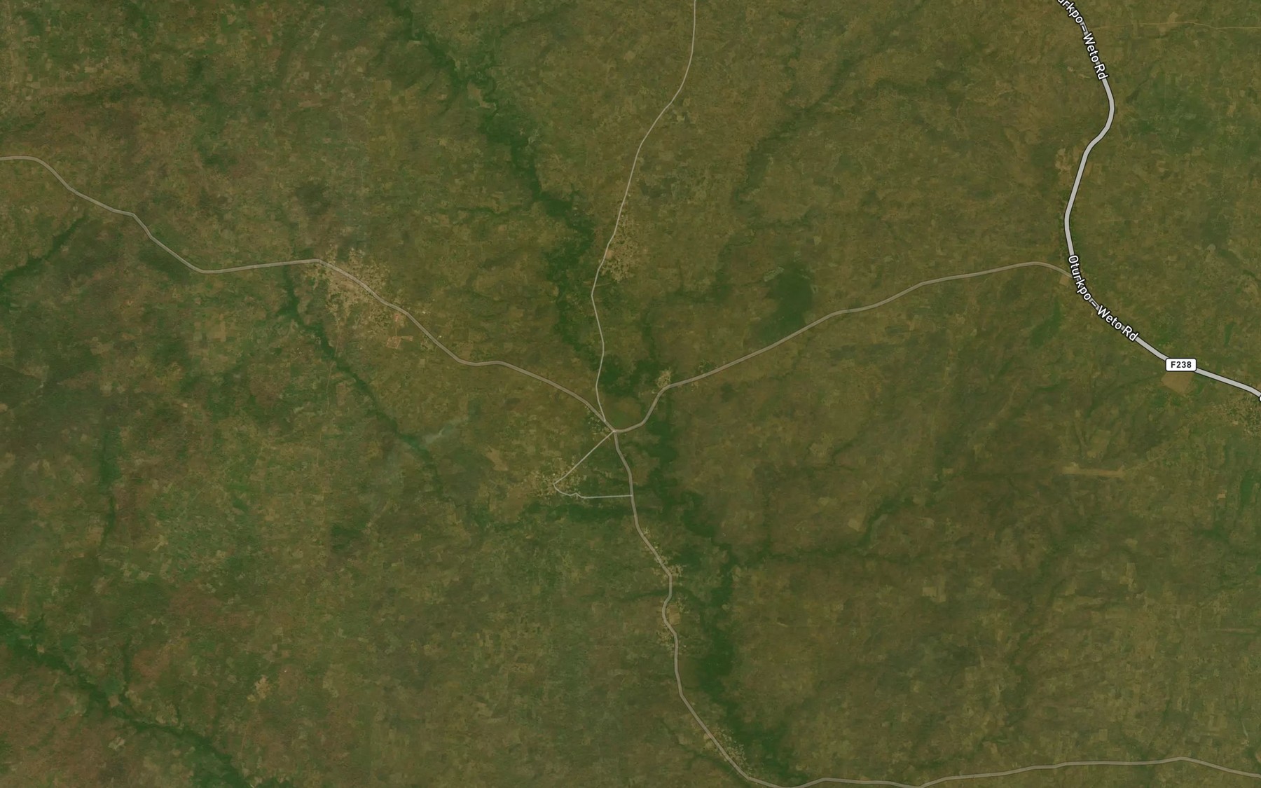Satellite map of the River Enchi