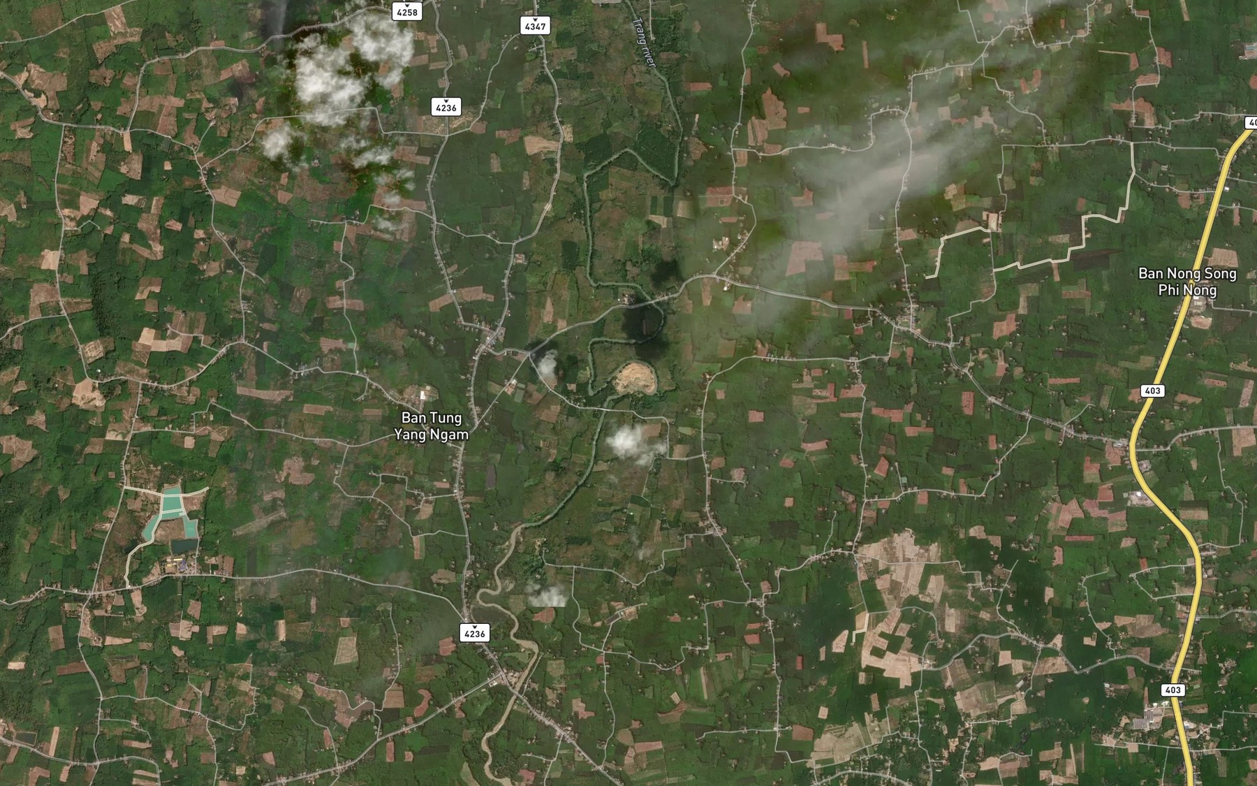 Satellite map of the Khlong Muan