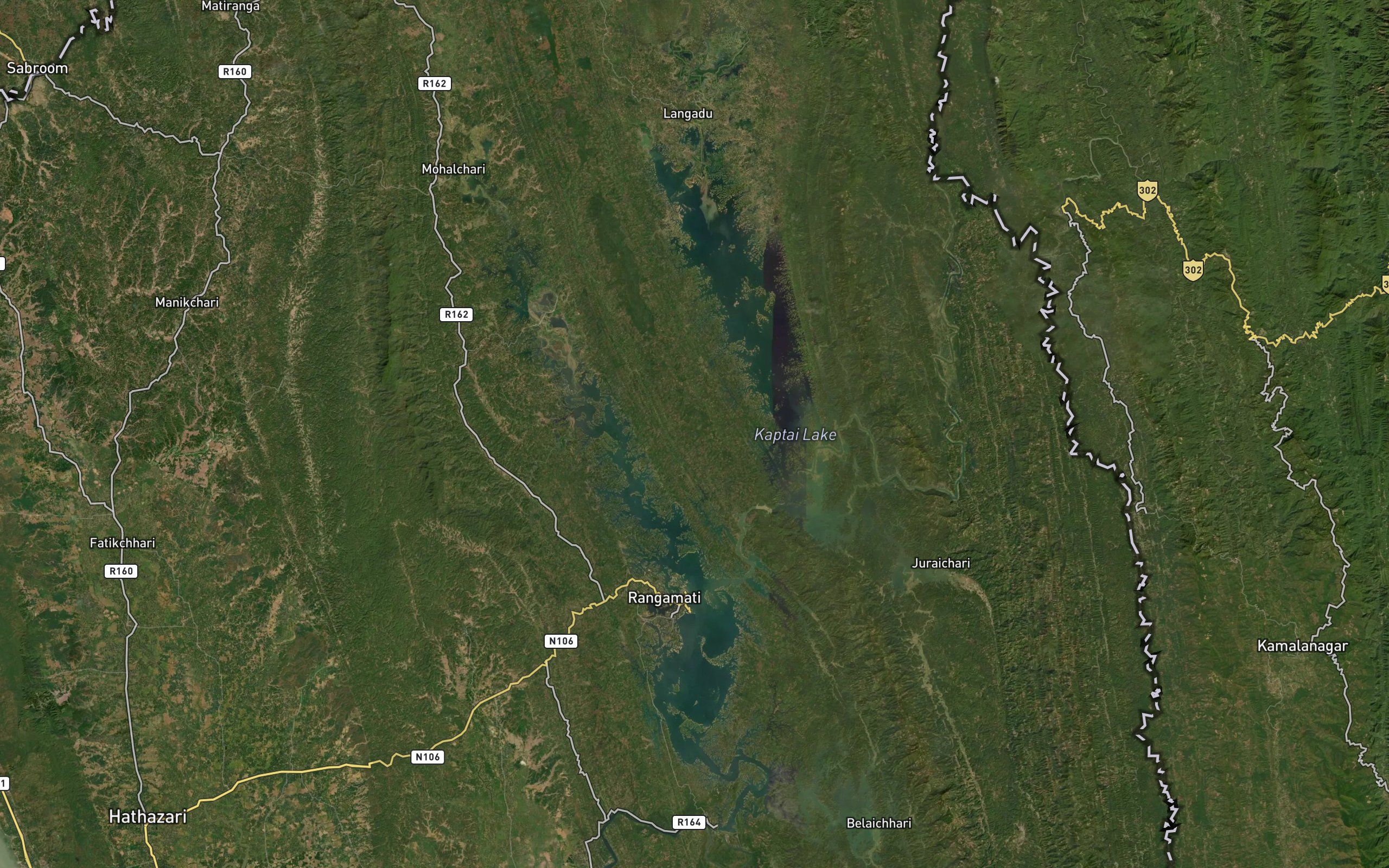 Karnaphuli Dam Reservoir