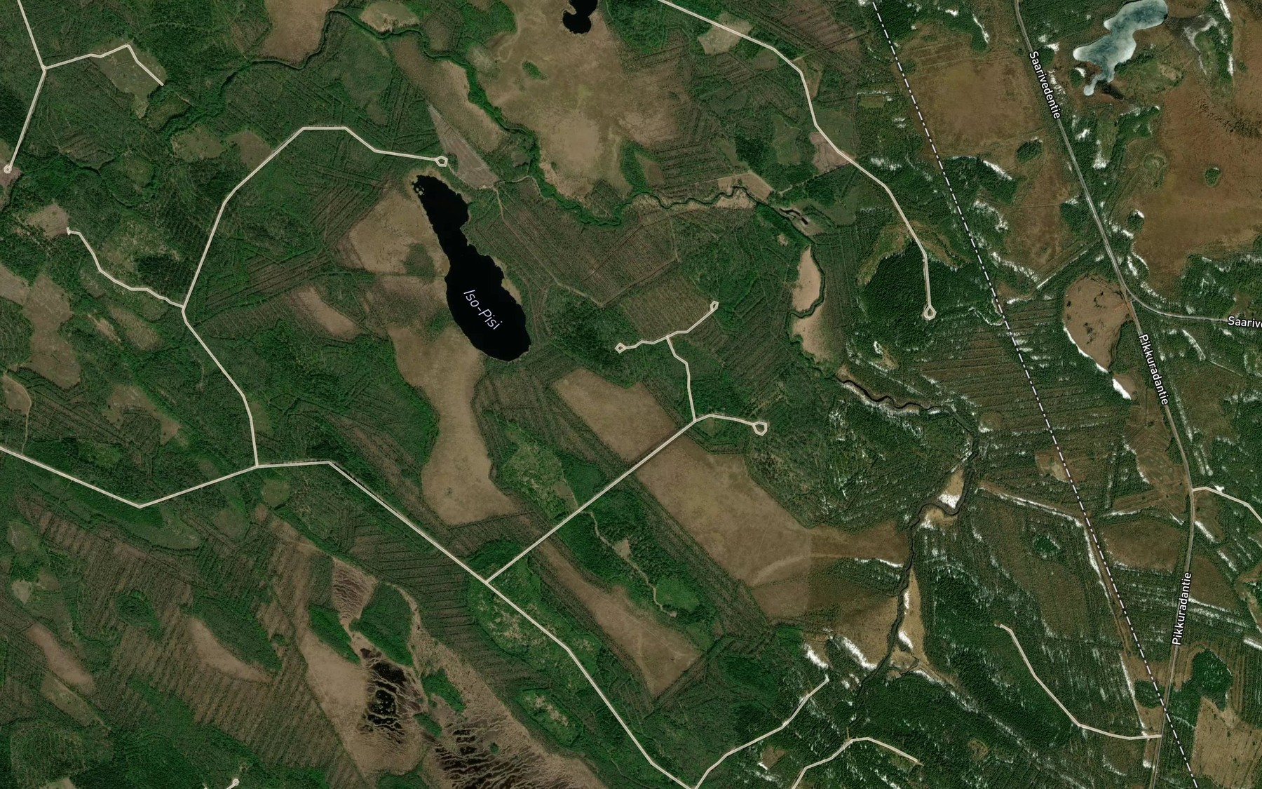 Satellite map of the Pisinjarvi