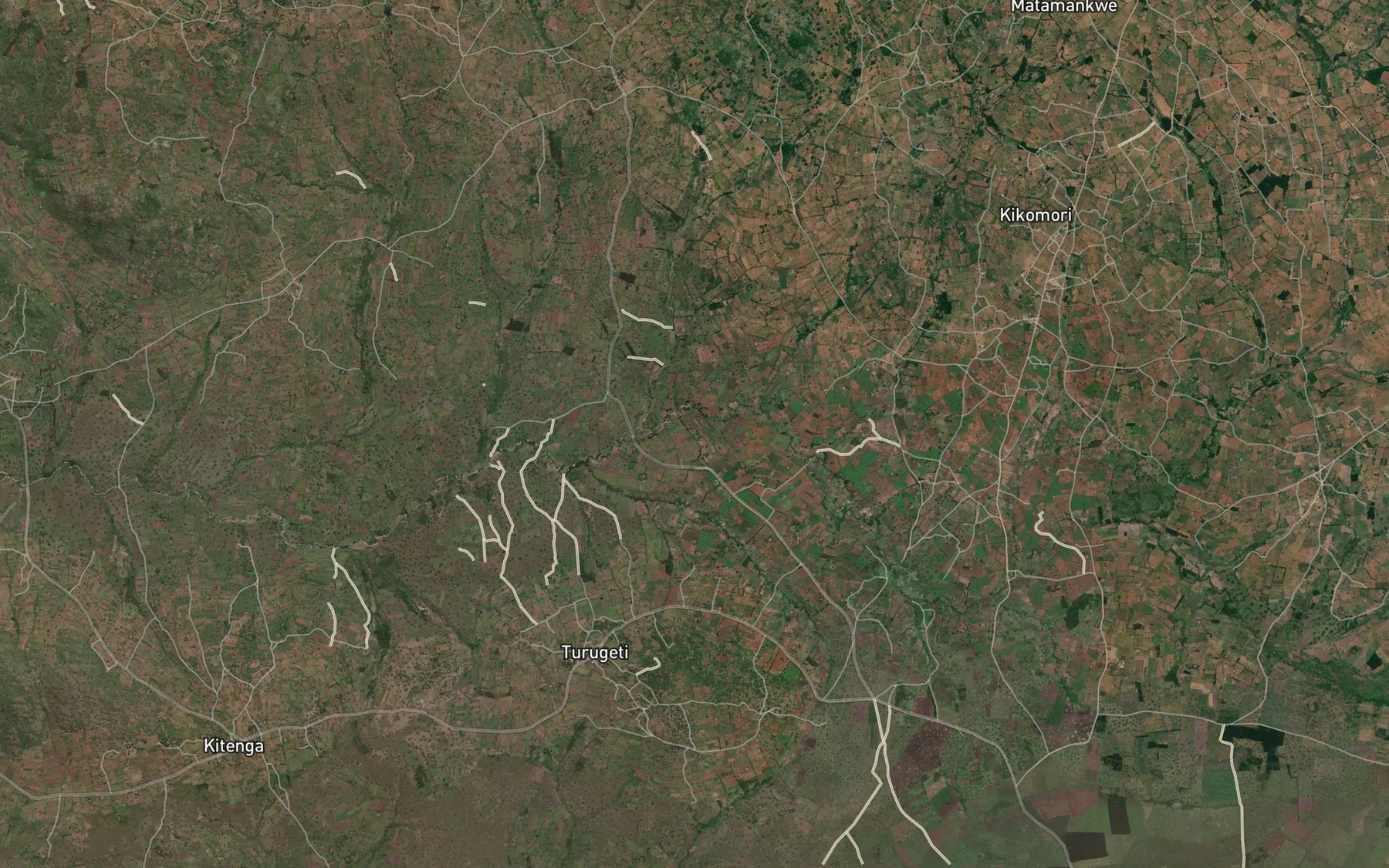 Satellite map of the Orryiet Ladoinyoiringa