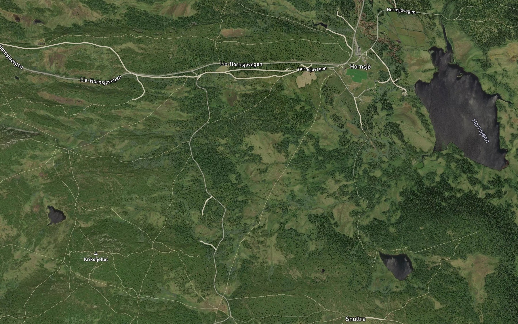 Satellite map of the Midtbekken