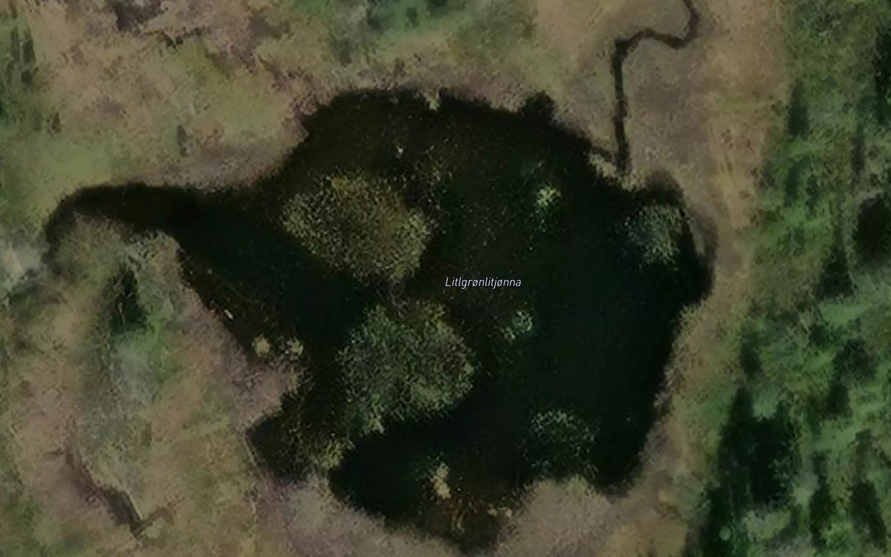 Satellite map of the Gronlitjorna,l