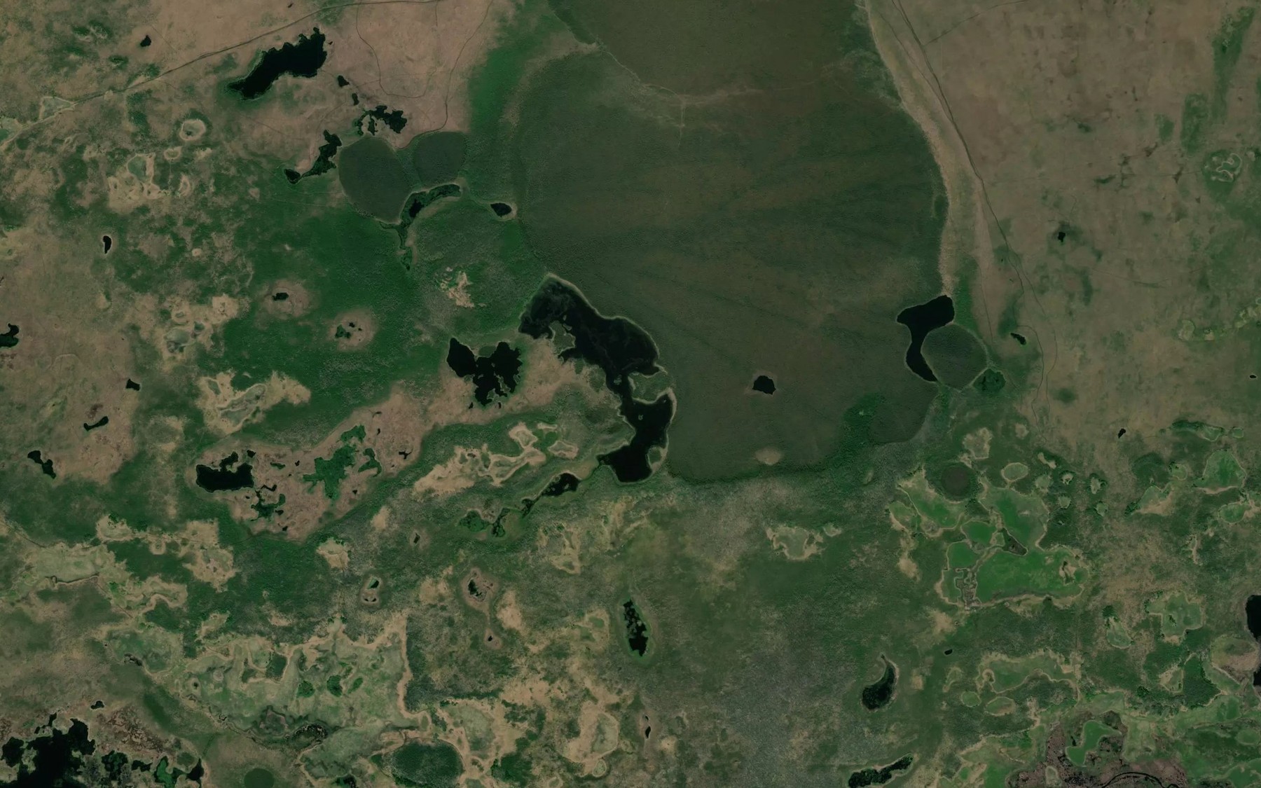 Satellite map of the Ozero Artyn