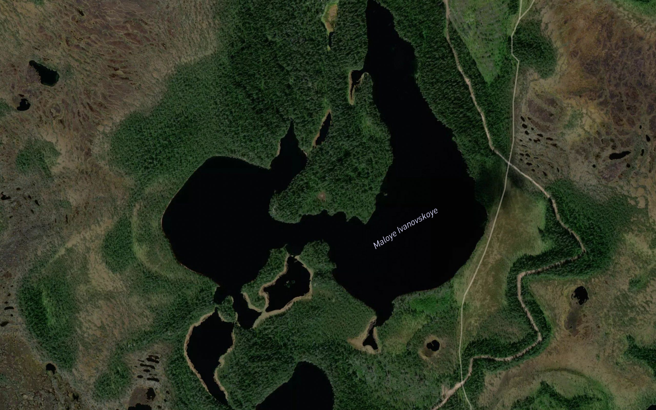 Ozero Maloye Ivanovskoye