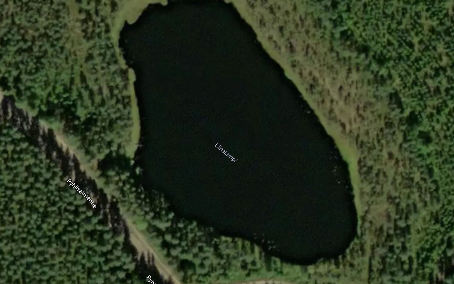 Satellite map of the Liinalampi