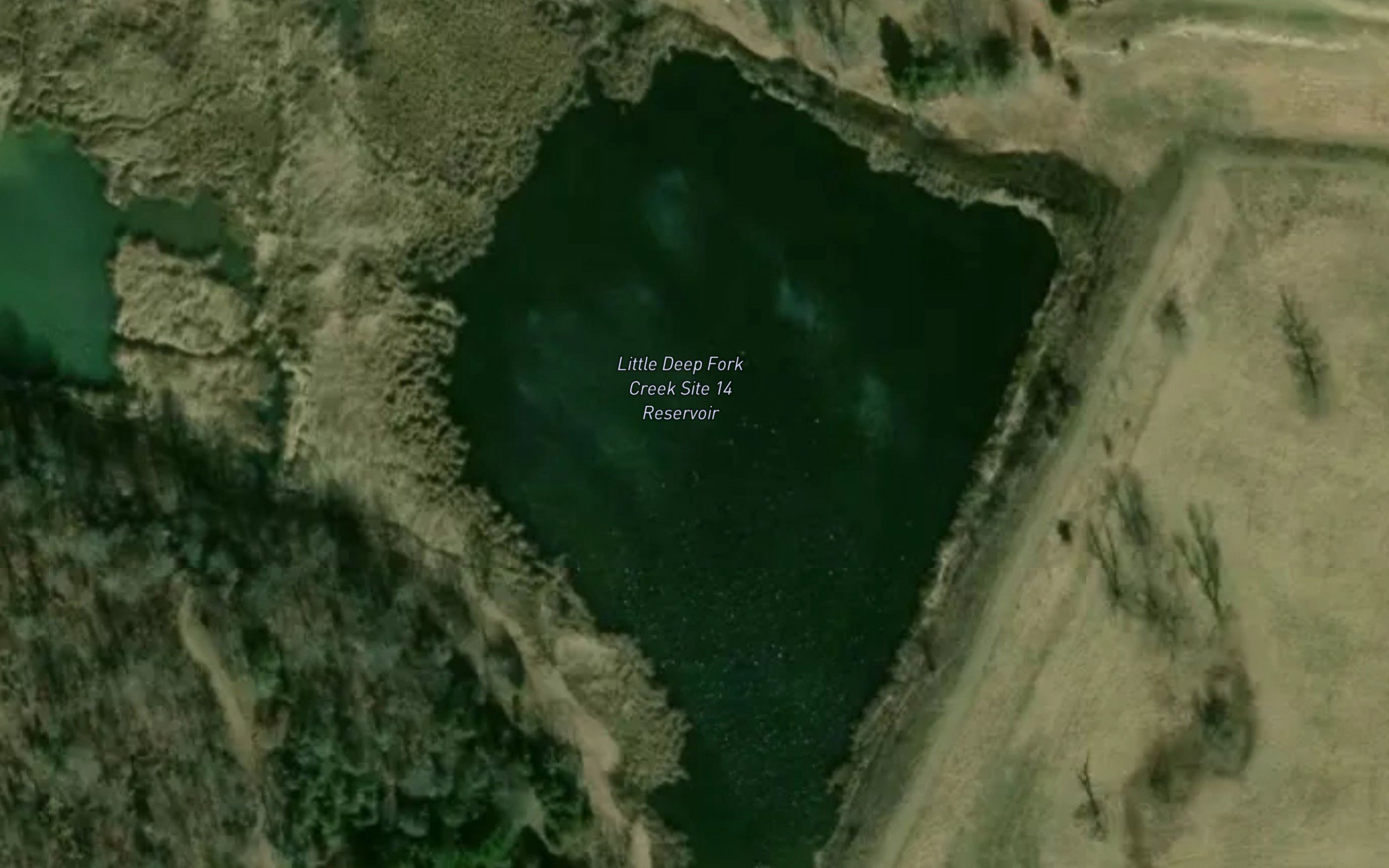 Little Deep Fork Creek Site 14 Reservoir