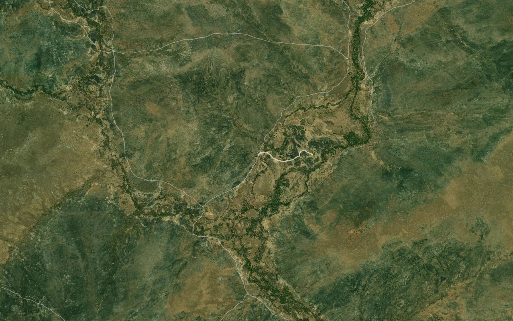 Satellite map of the Singou
