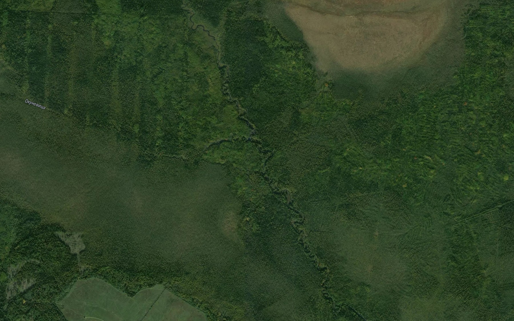 Satellite map of the Okunevitsa