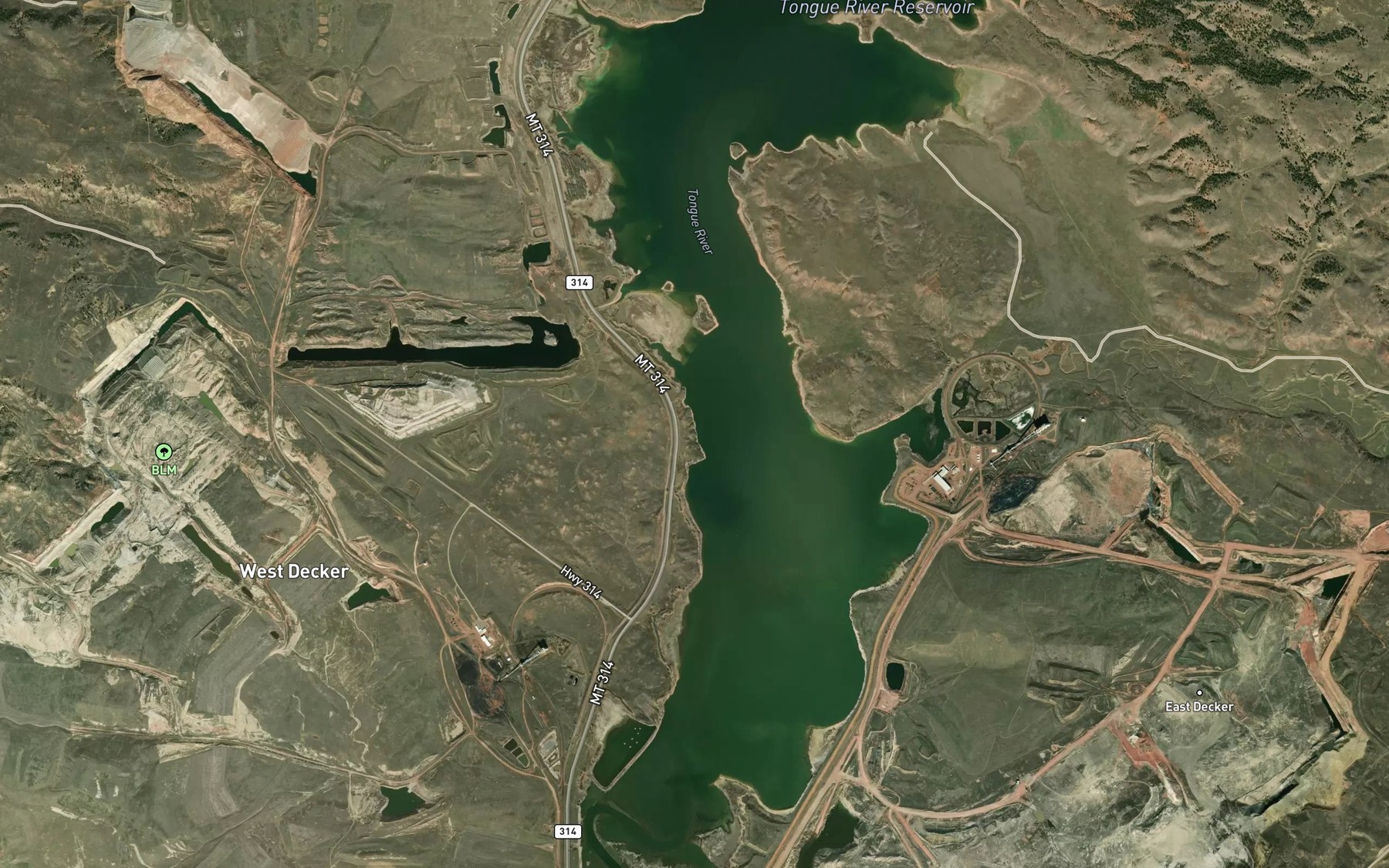 Satellite map of the 09S40E11BBBD01 Spring