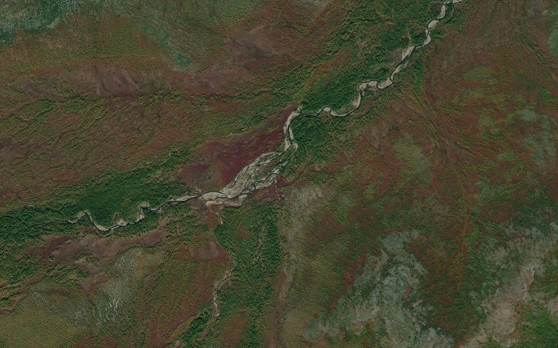 Satellite map of the Kariolan