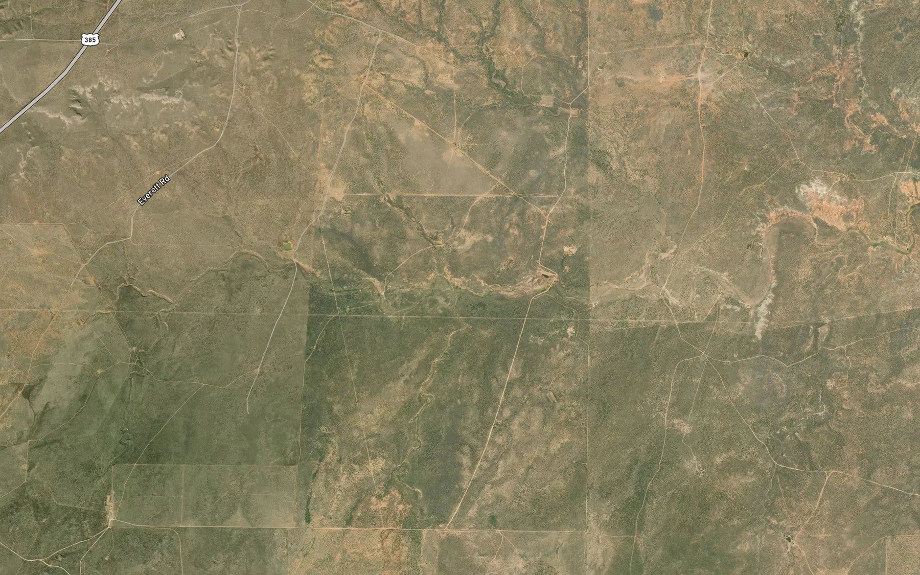 Satellite map of the Mitchell Canyon Creek
