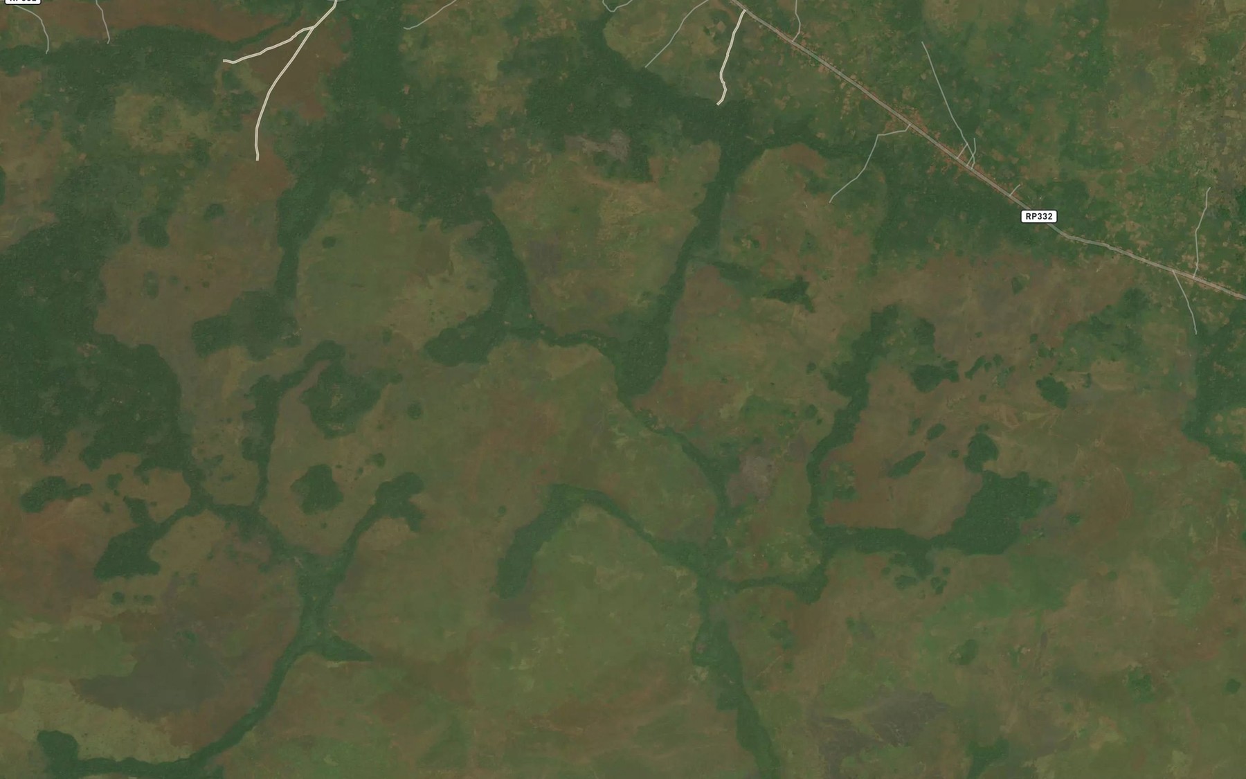 Satellite map of the Kindu-Belandi