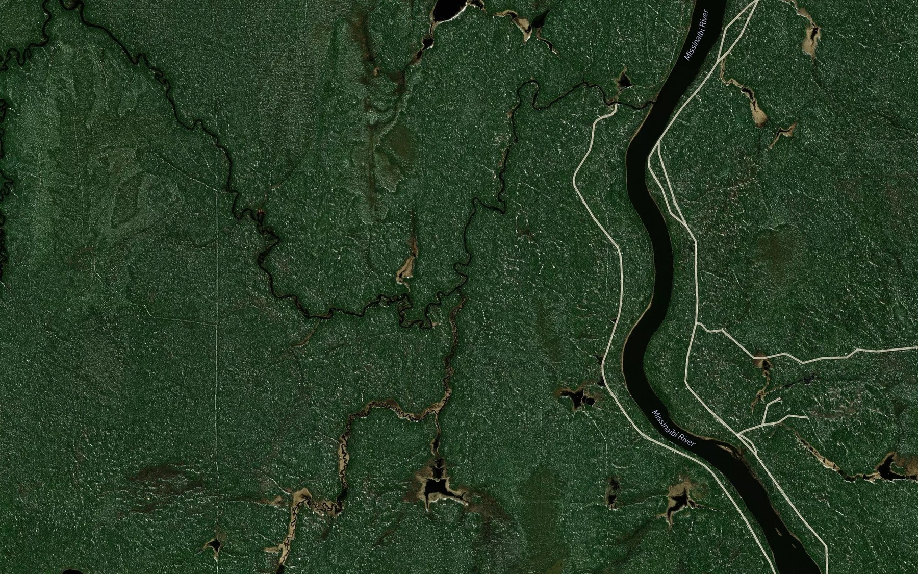 Satellite map of the Creek a Drouin