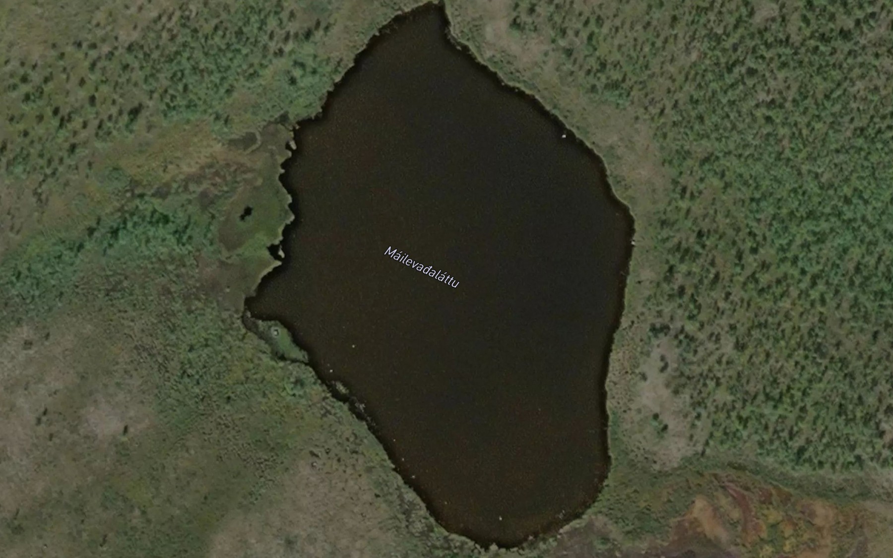 Satellite map of the Mailevagaladdo