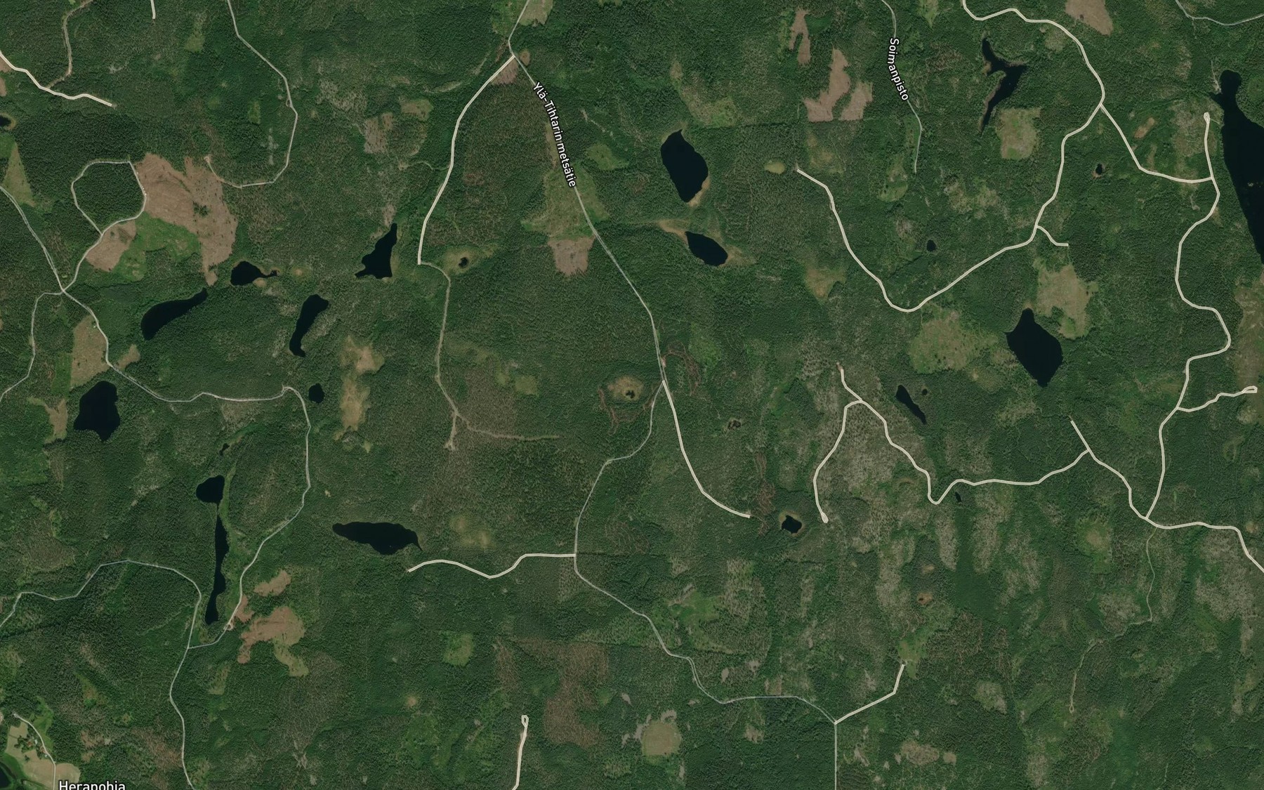 Satellite map of the Hilppolampi