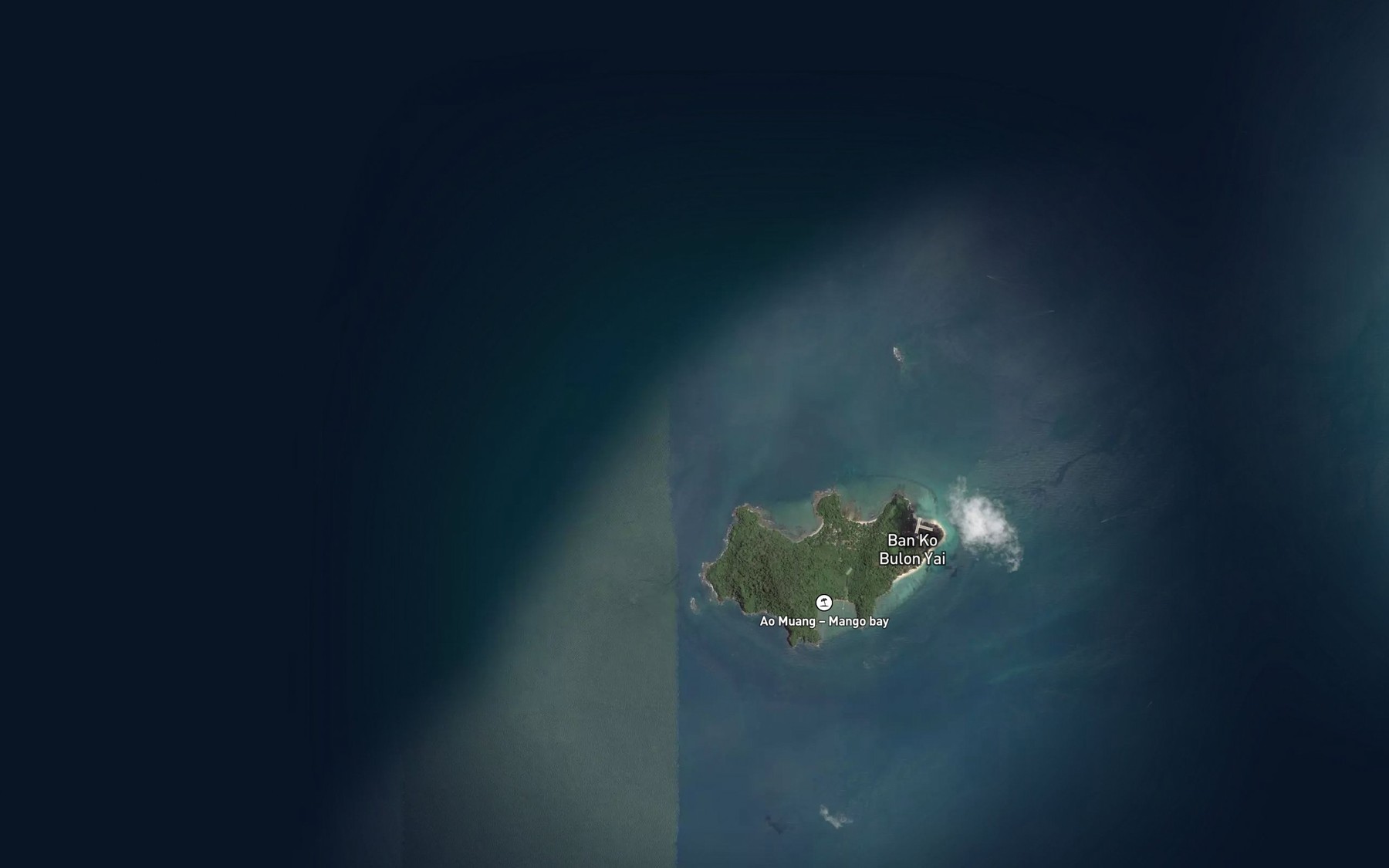 Satellite map of the Ao Phang Ka Klai