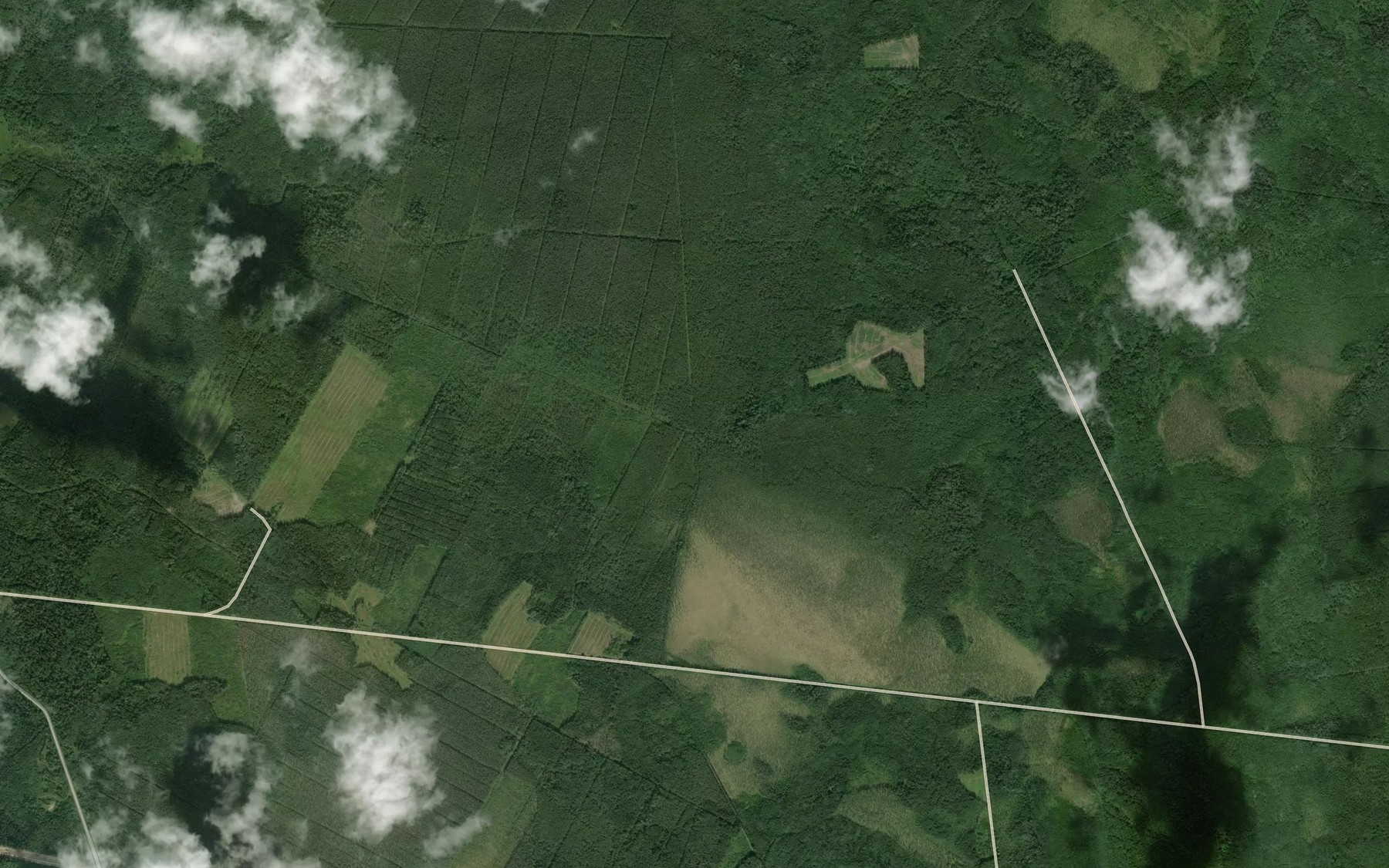 Satellite map of the Minskiy