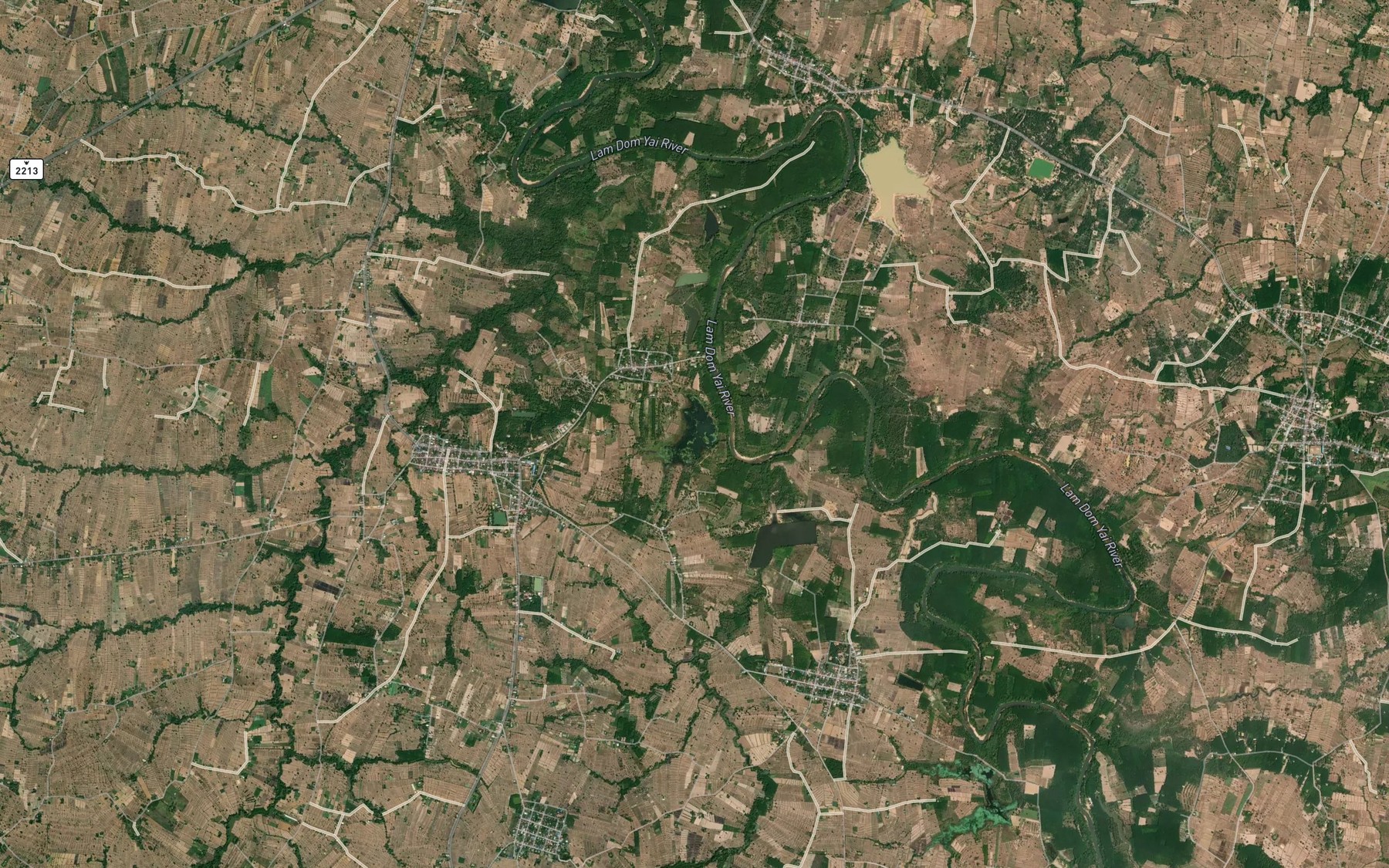 Satellite map of the Ang Kep Nam Huai Kaeng Kom