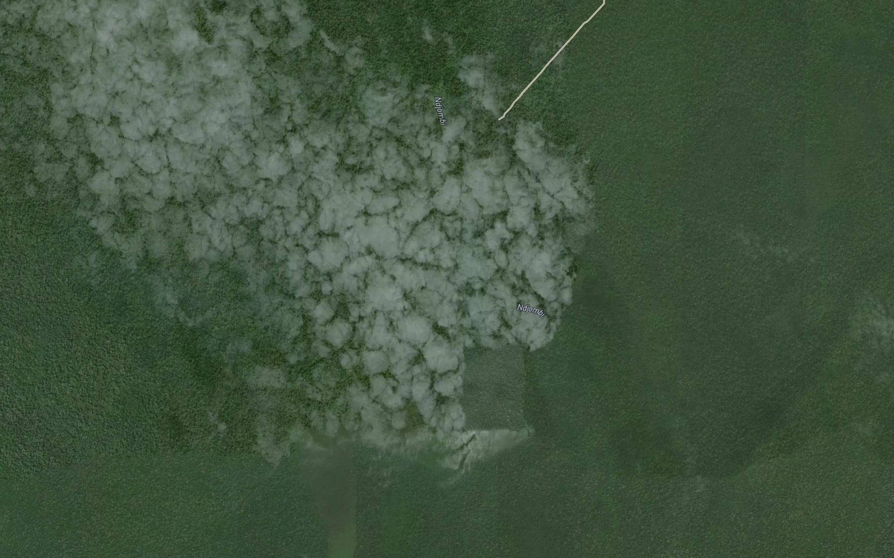 Satellite map of the Maweya