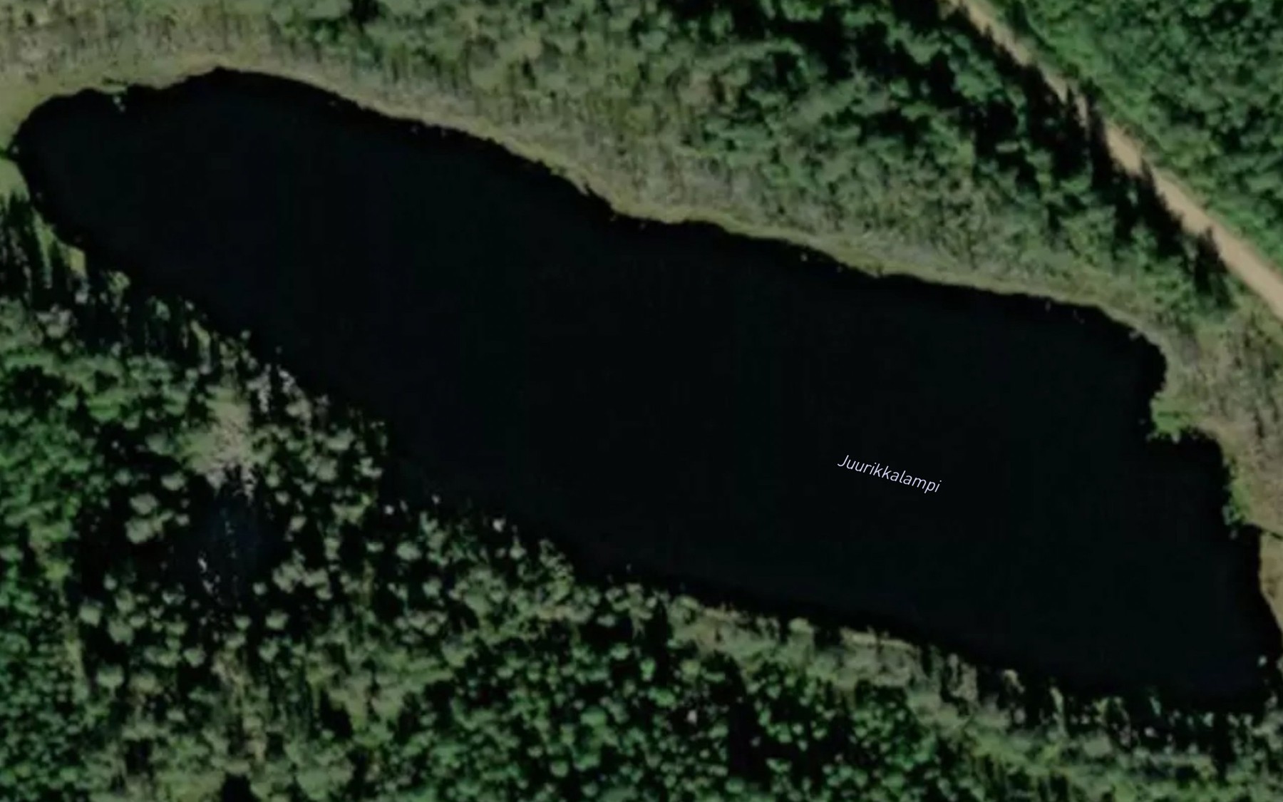 Satellite map of the Juurikkalampi