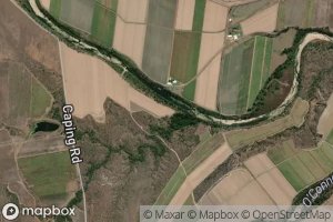 Satellite map of the Dusky Creek