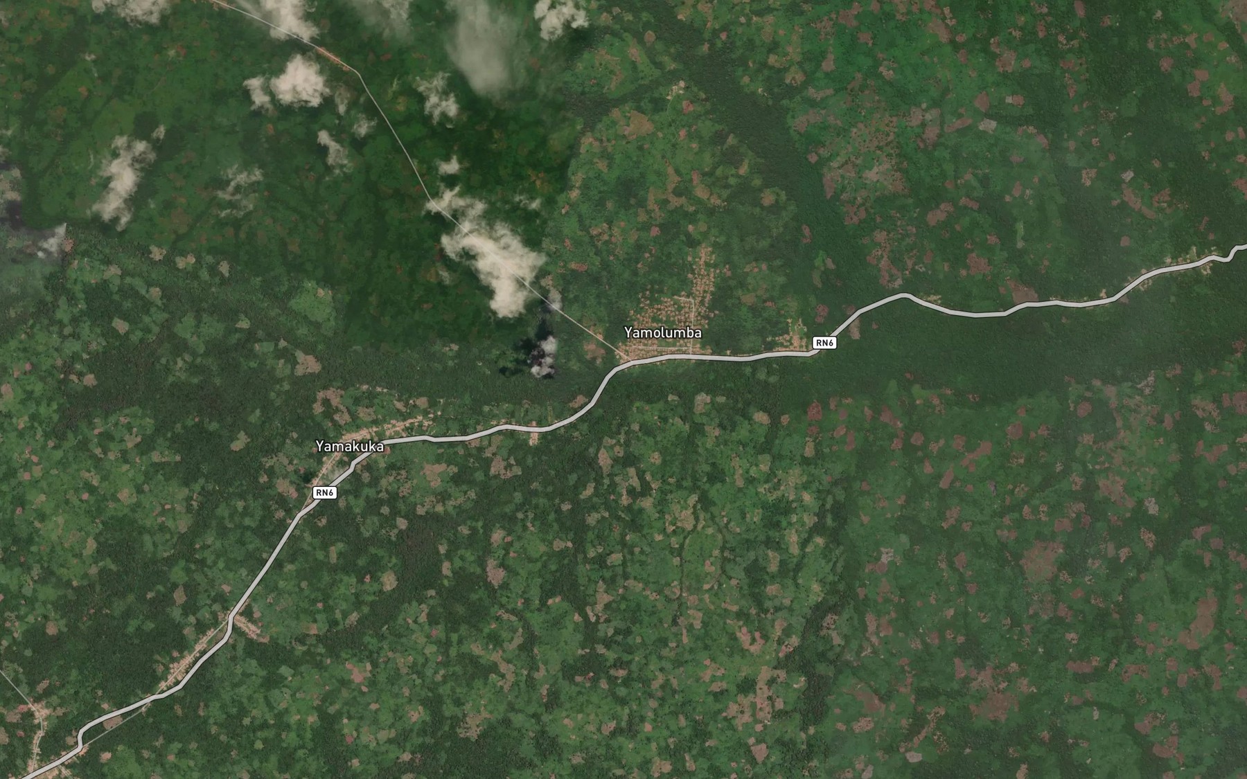 Satellite map of the Bilia