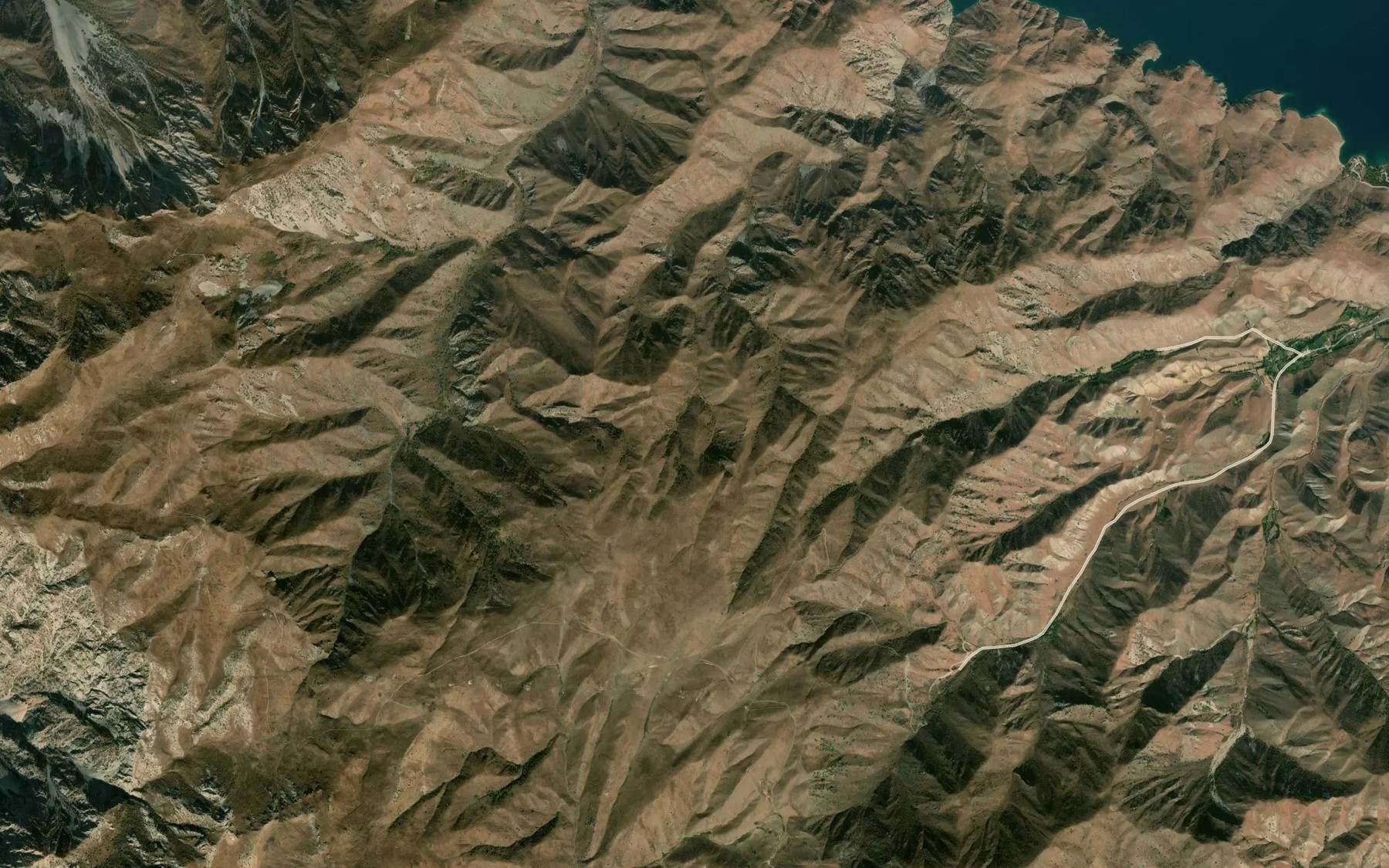 Satellite map of the Rodnik Talbulak