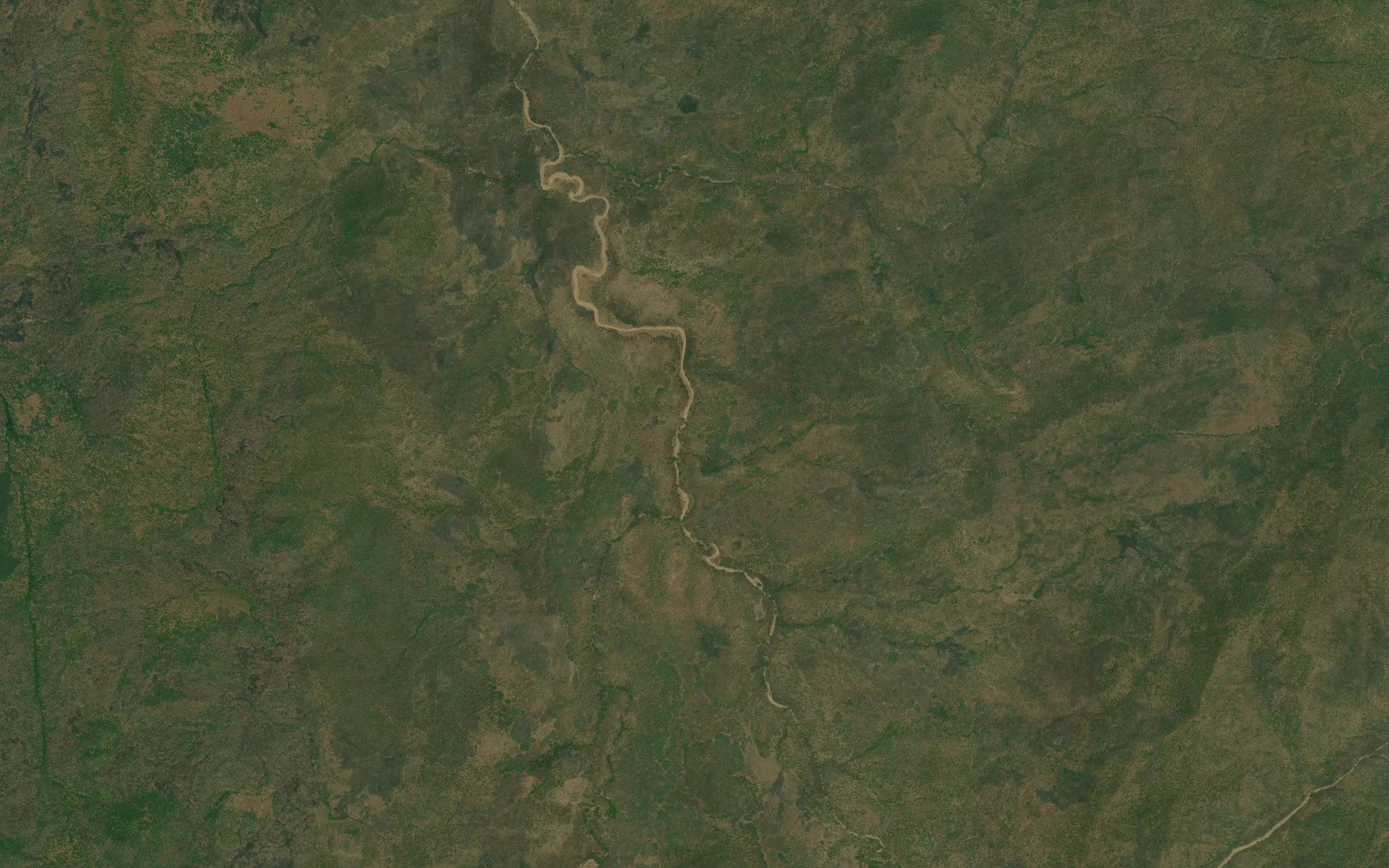 Satellite map of the Bissili