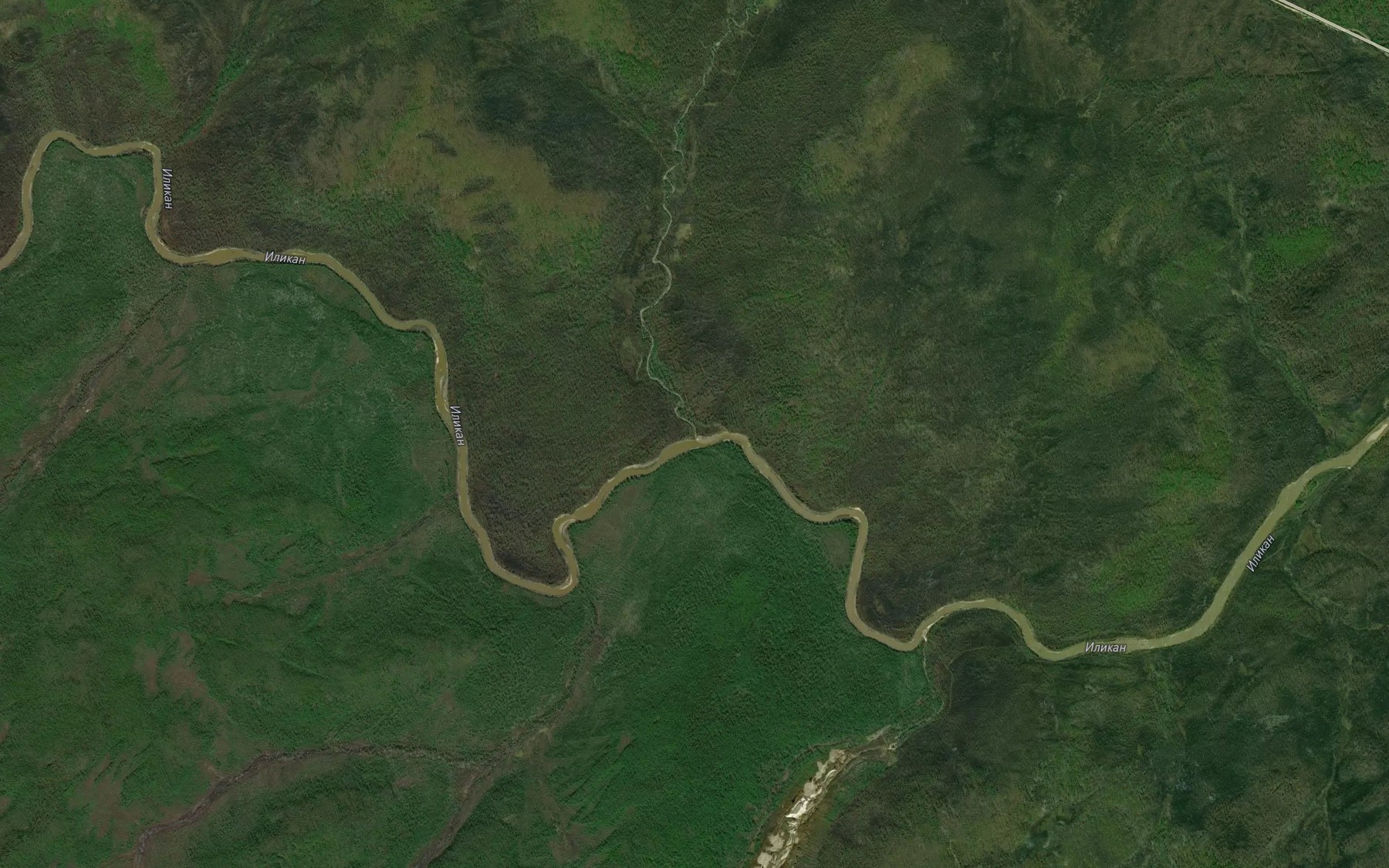 Satellite map of the Dzhigdagli