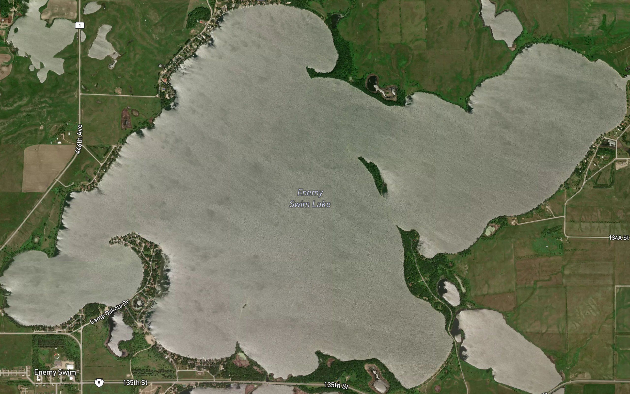 Enemy Swim Lake