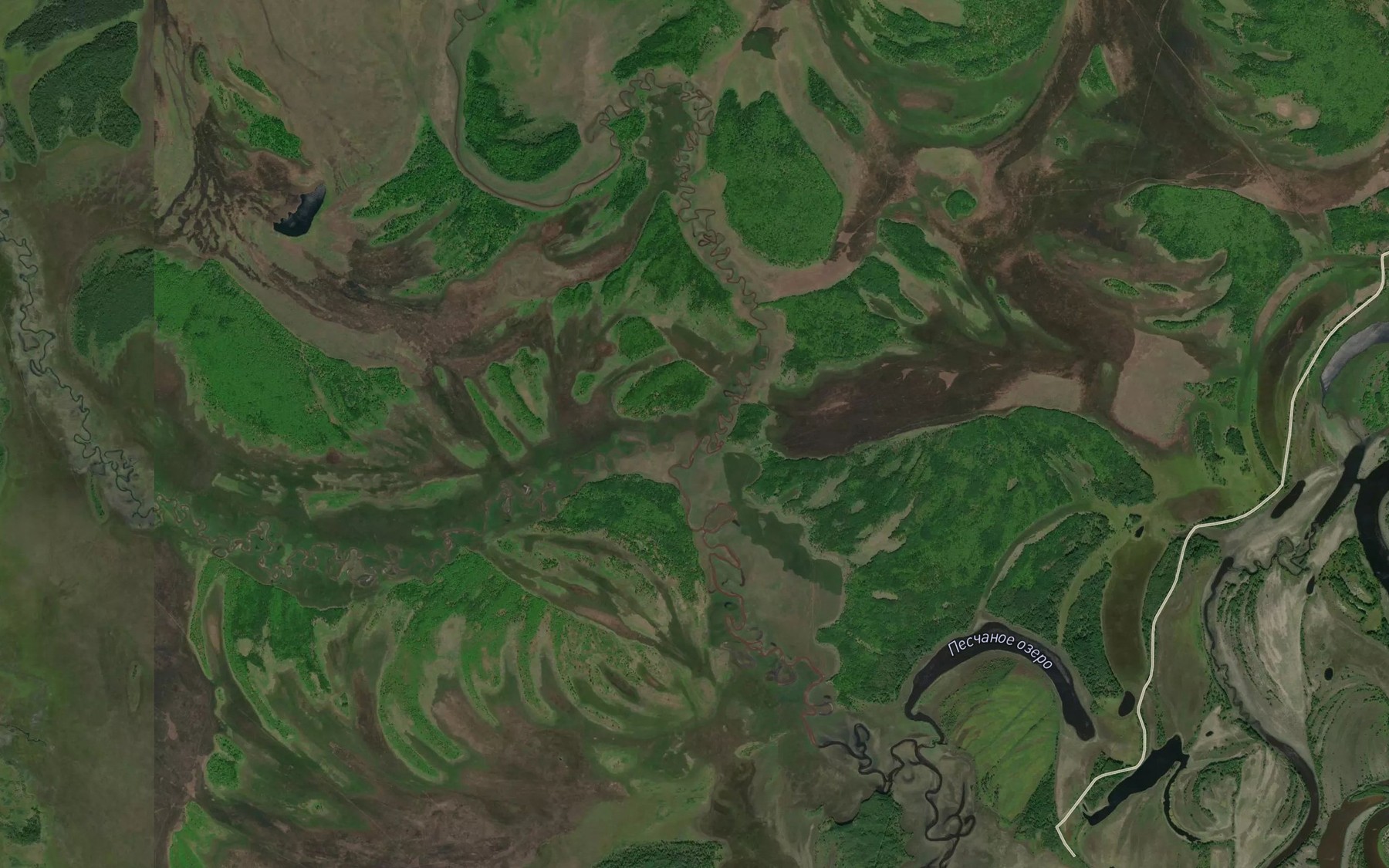 Satellite map of the Levyy Nay