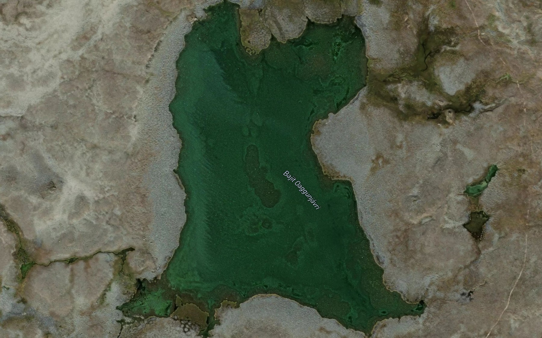 Satellite map of the Bajit Oaggunjavri
