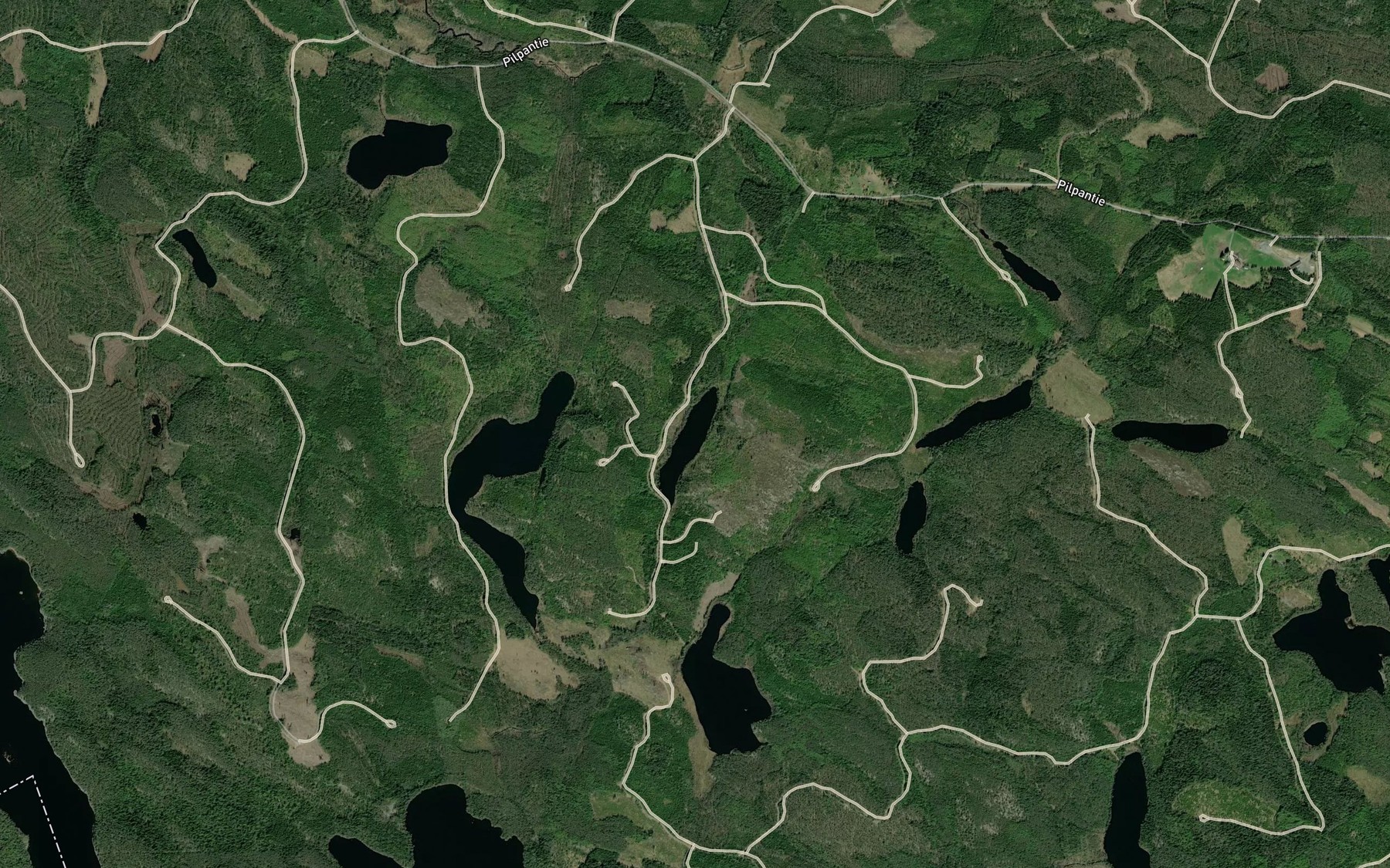 Satellite map of the Nimeton