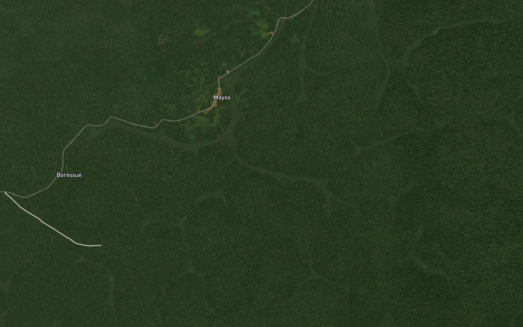 Satellite map of the Mwepit
